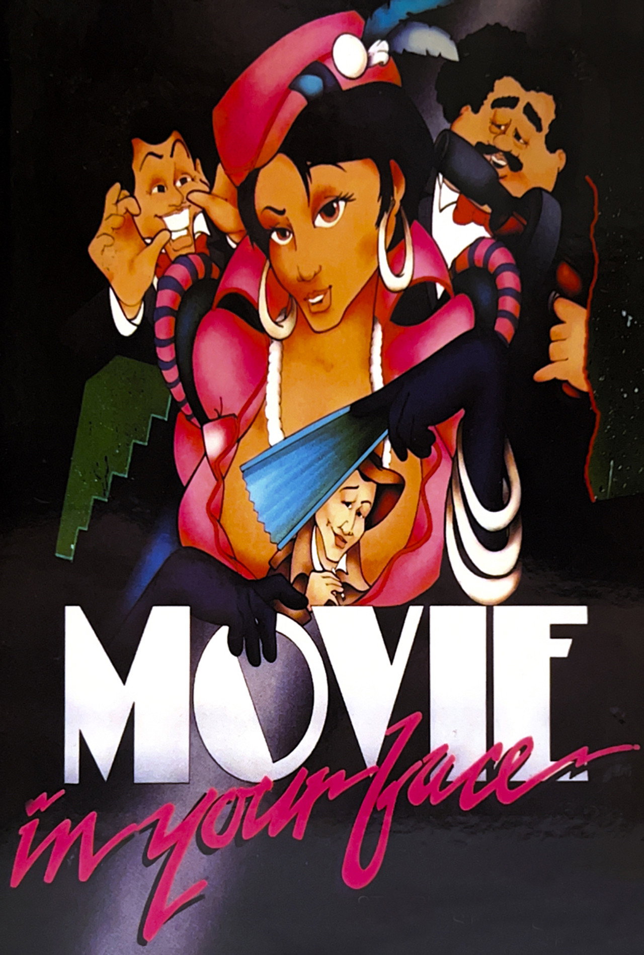 Movie... In your face filmaffisch