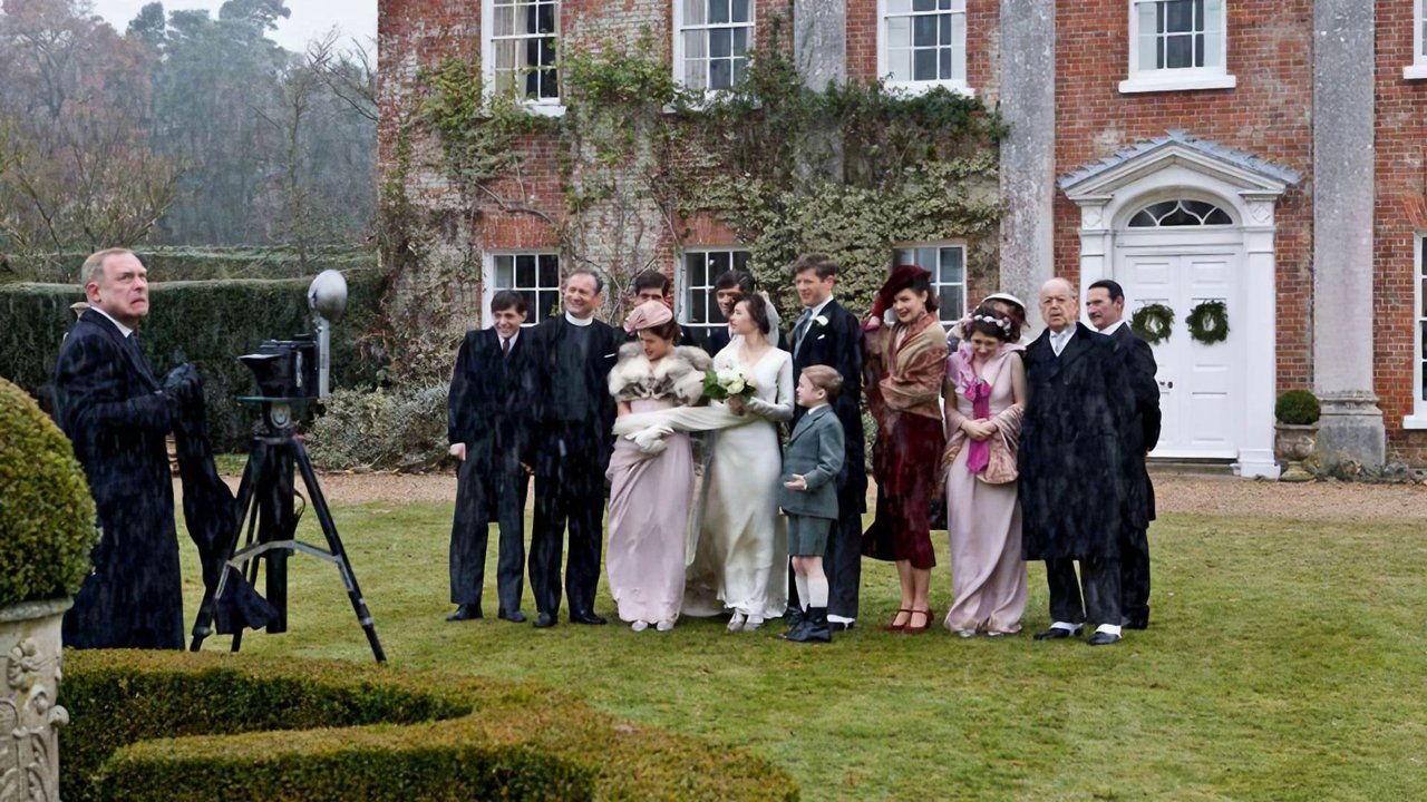 Cast and Crew of Cheerful Weather for the Wedding