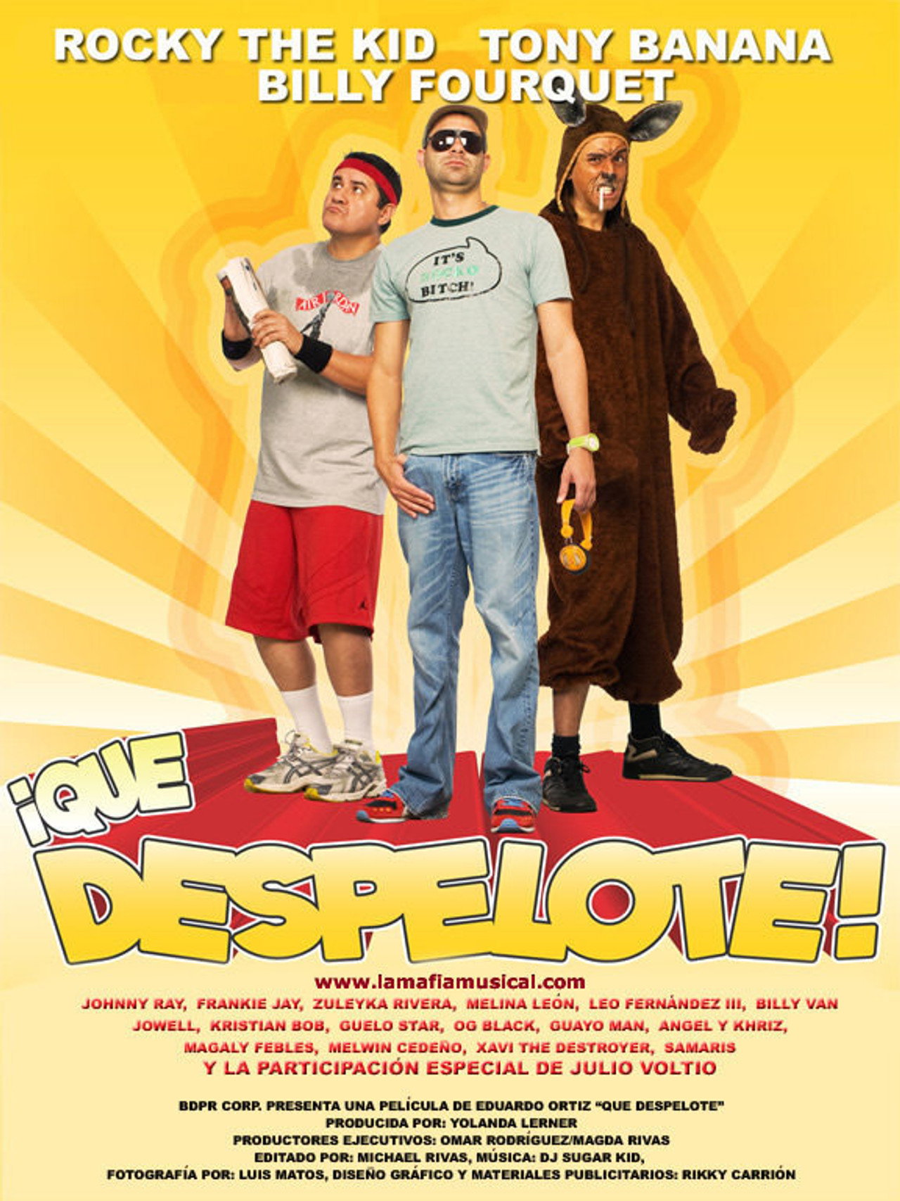 ¡Qué Despelote! La Película filmaffisch