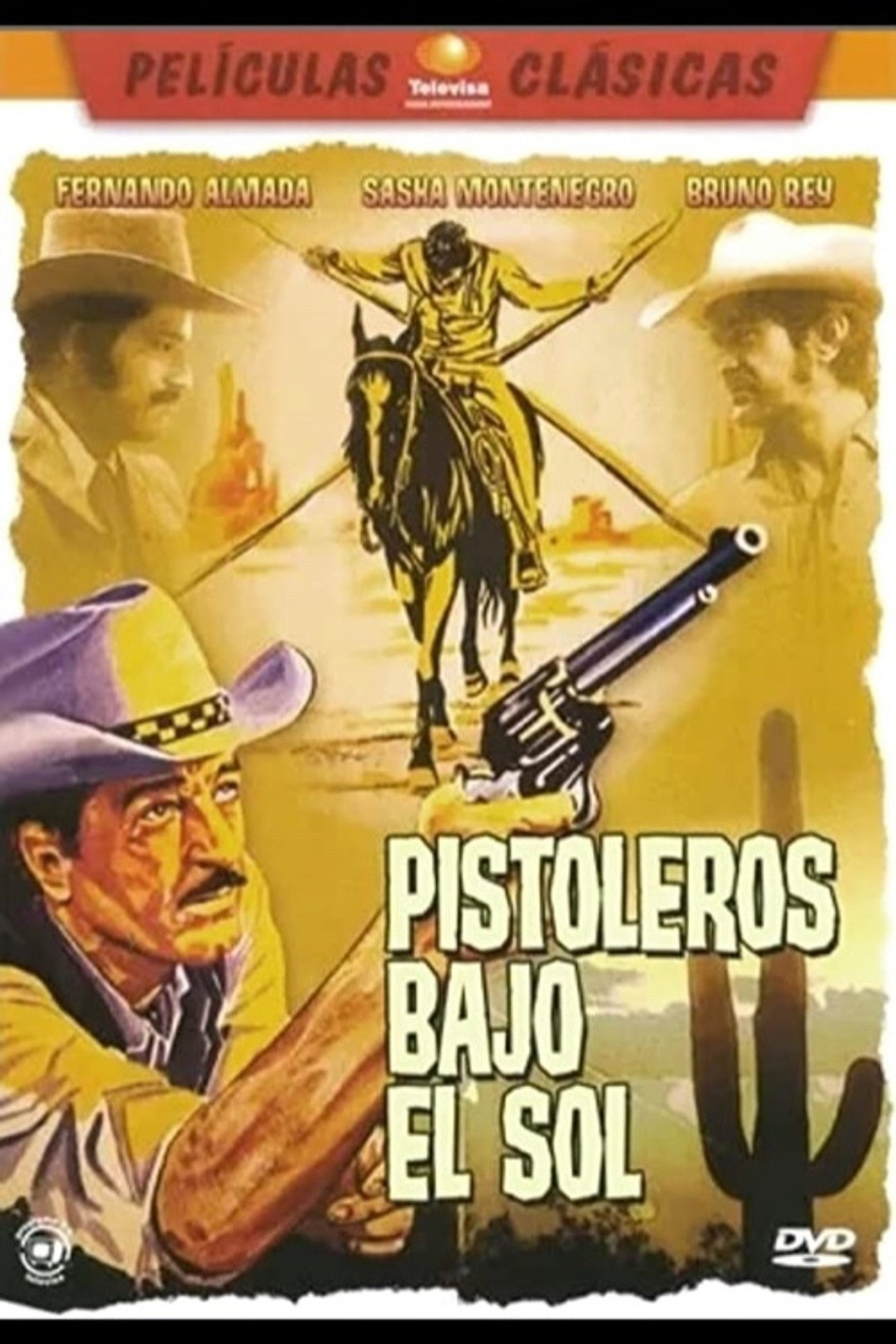 Pistoleros Bajo El Sol Backdrop