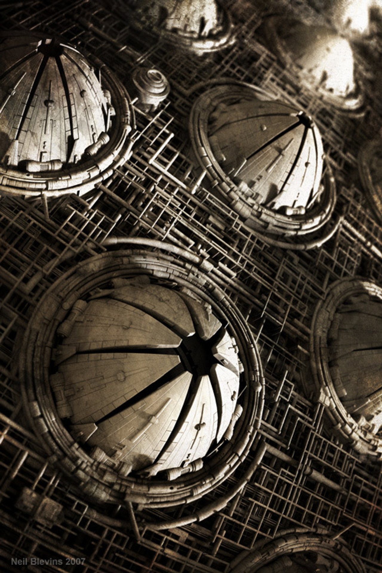 Time of the Robots Backdrop