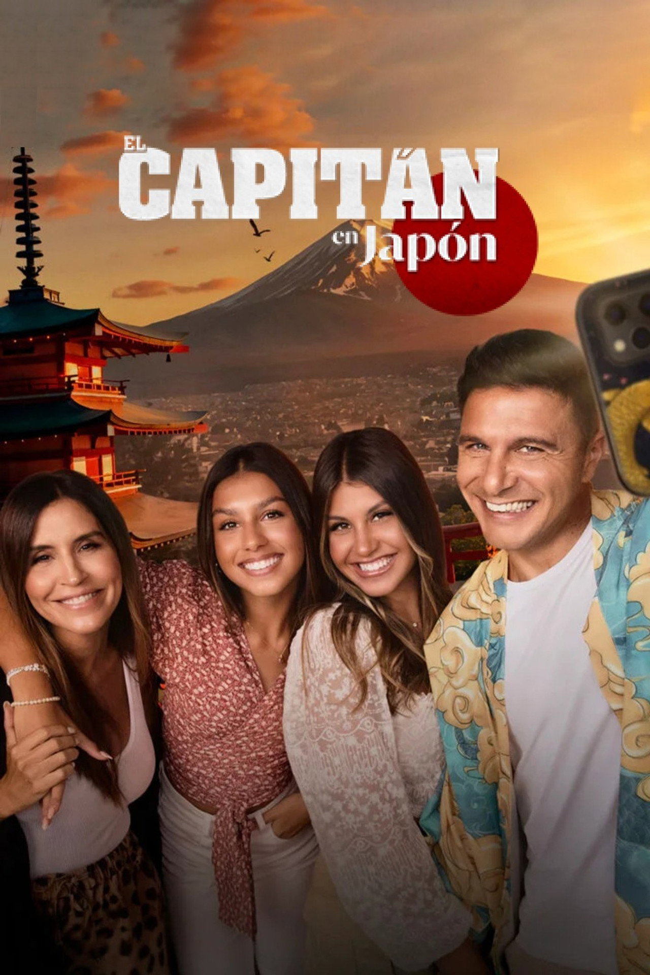 El Capitán en Japón affisch