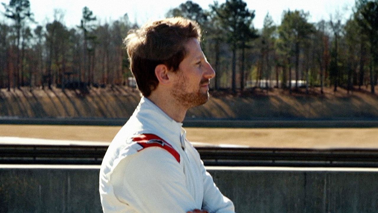 Backdrop for Romain Grosjean Road Trip