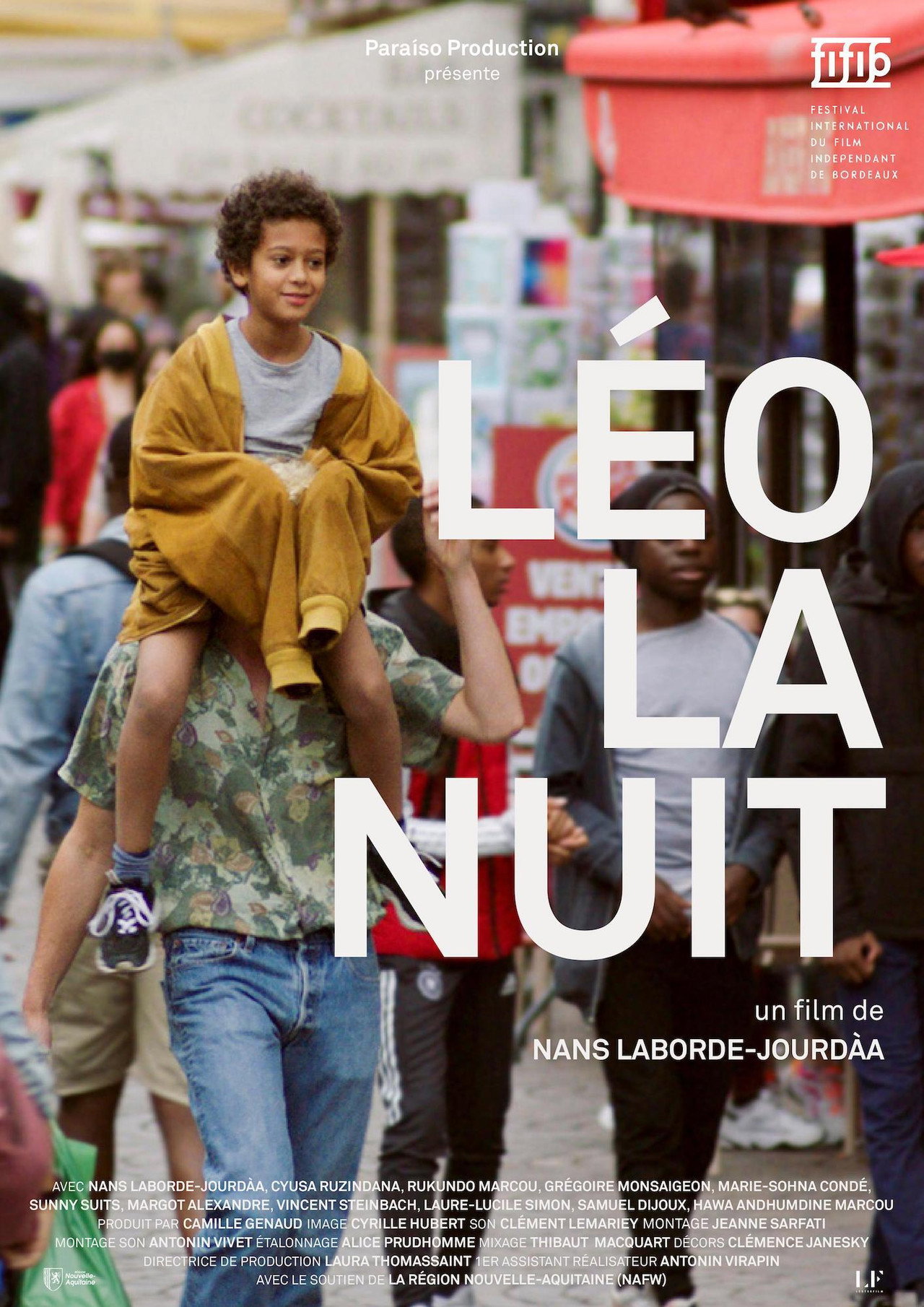 Léo la nuit filmaffisch