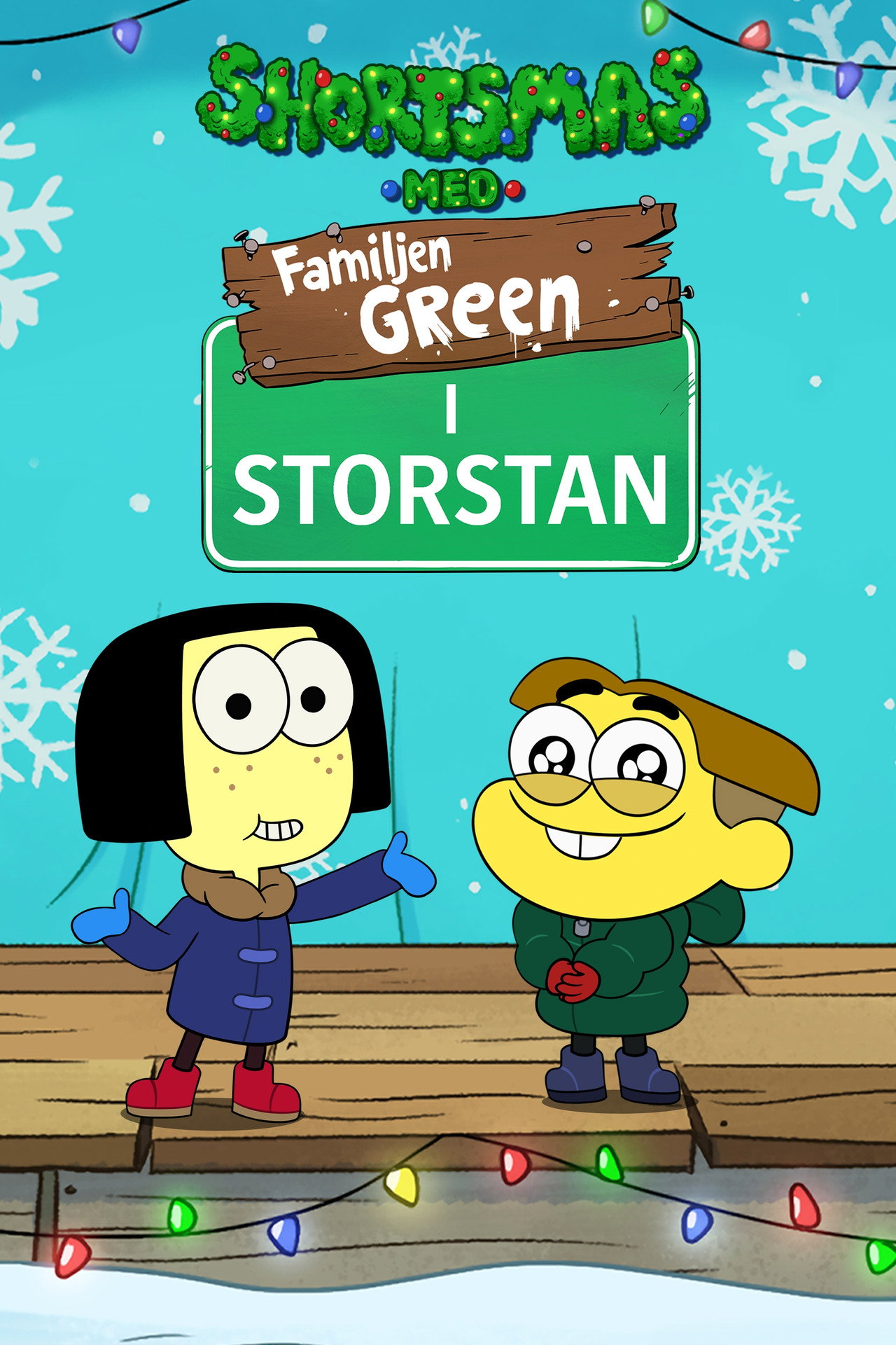 Shortsmas med Familjen Green i storstan filmaffisch