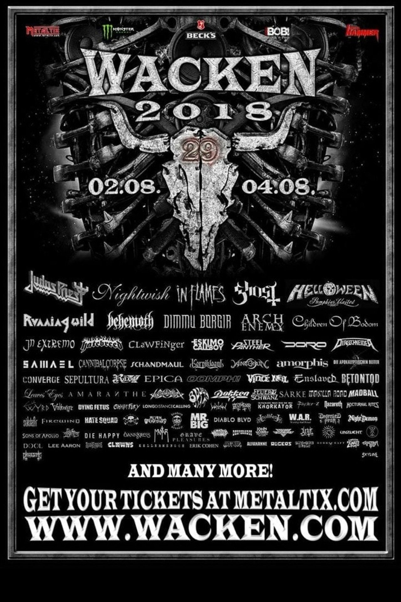 In Extremo - Live at Wacken Open Air 2018 Backdrop