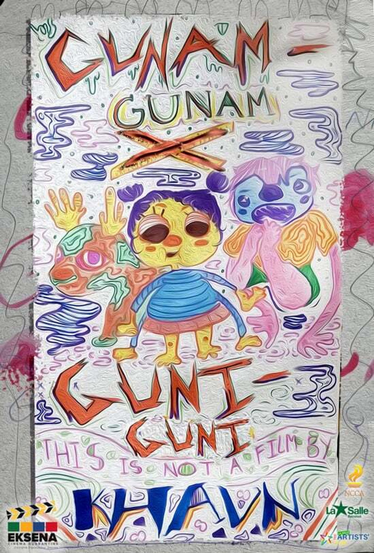Gunam- Gunam X Guni Guni Backdrop