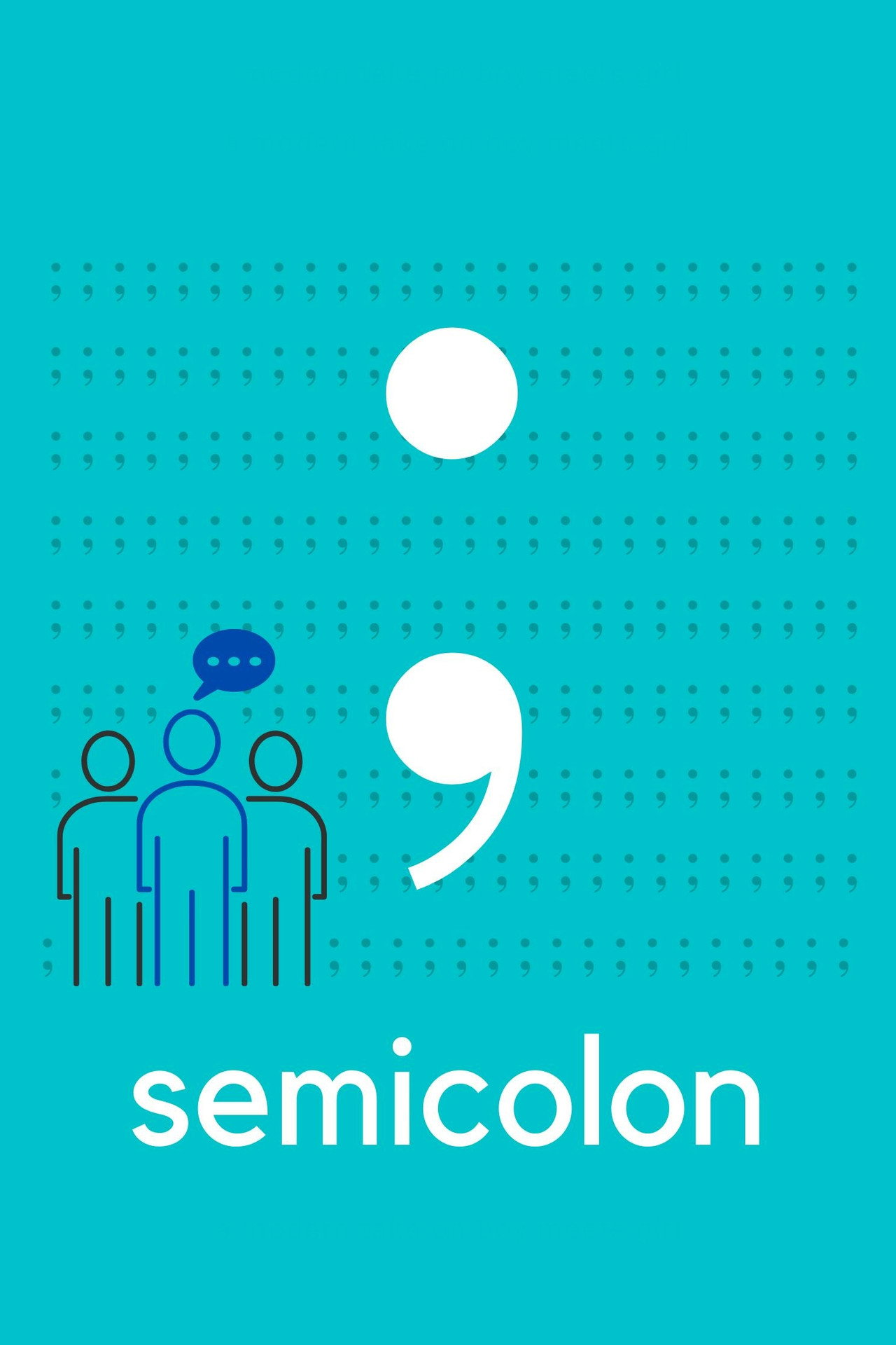 Semicolon filmaffisch