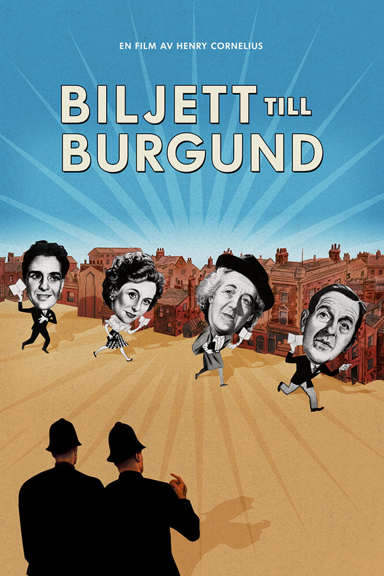 Biljett till Burgund filmaffisch