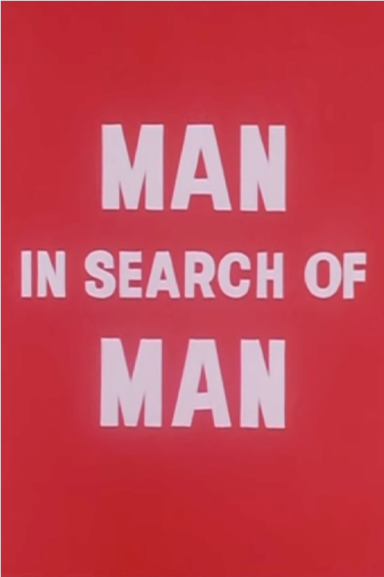 Man in Search of Man Backdrop