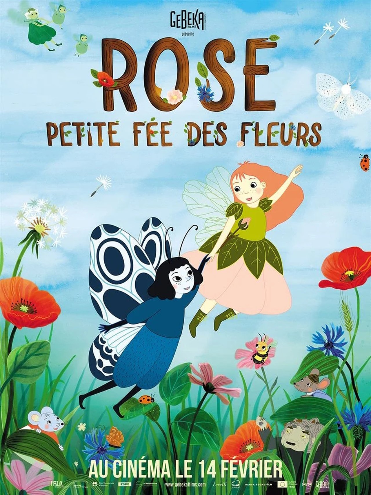 Rose, petite fée des fleurs poster