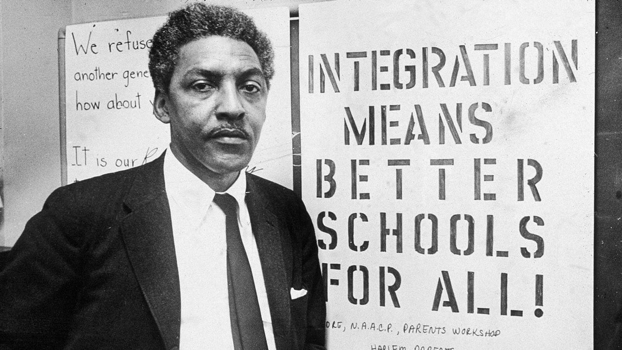 Scen från Brother Outsider: The Life of Bayard Rustin