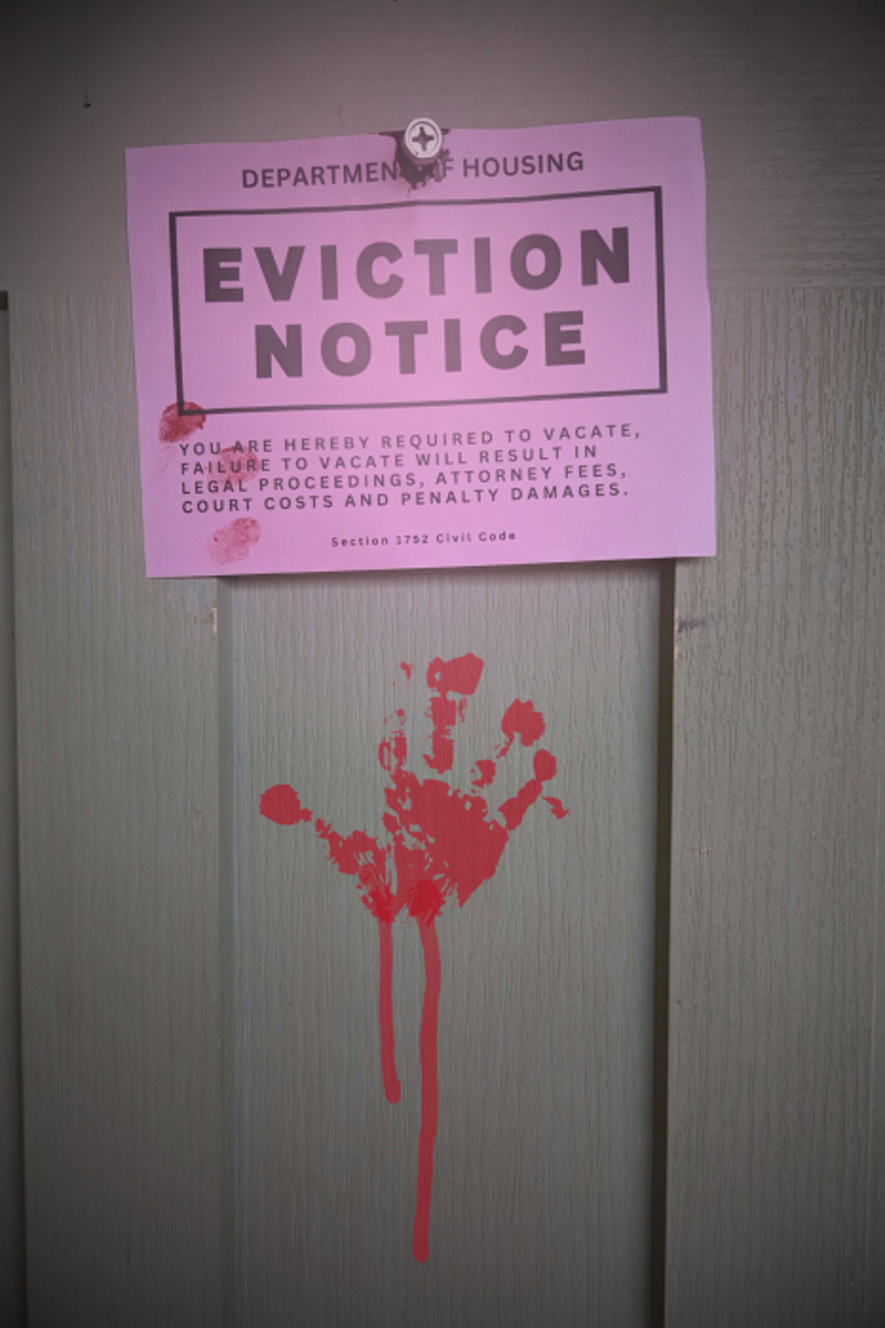 Eviction Notice filmaffisch
