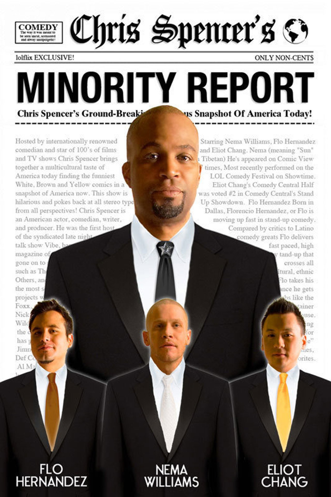 Chris Spencer's Minority Report filmaffisch