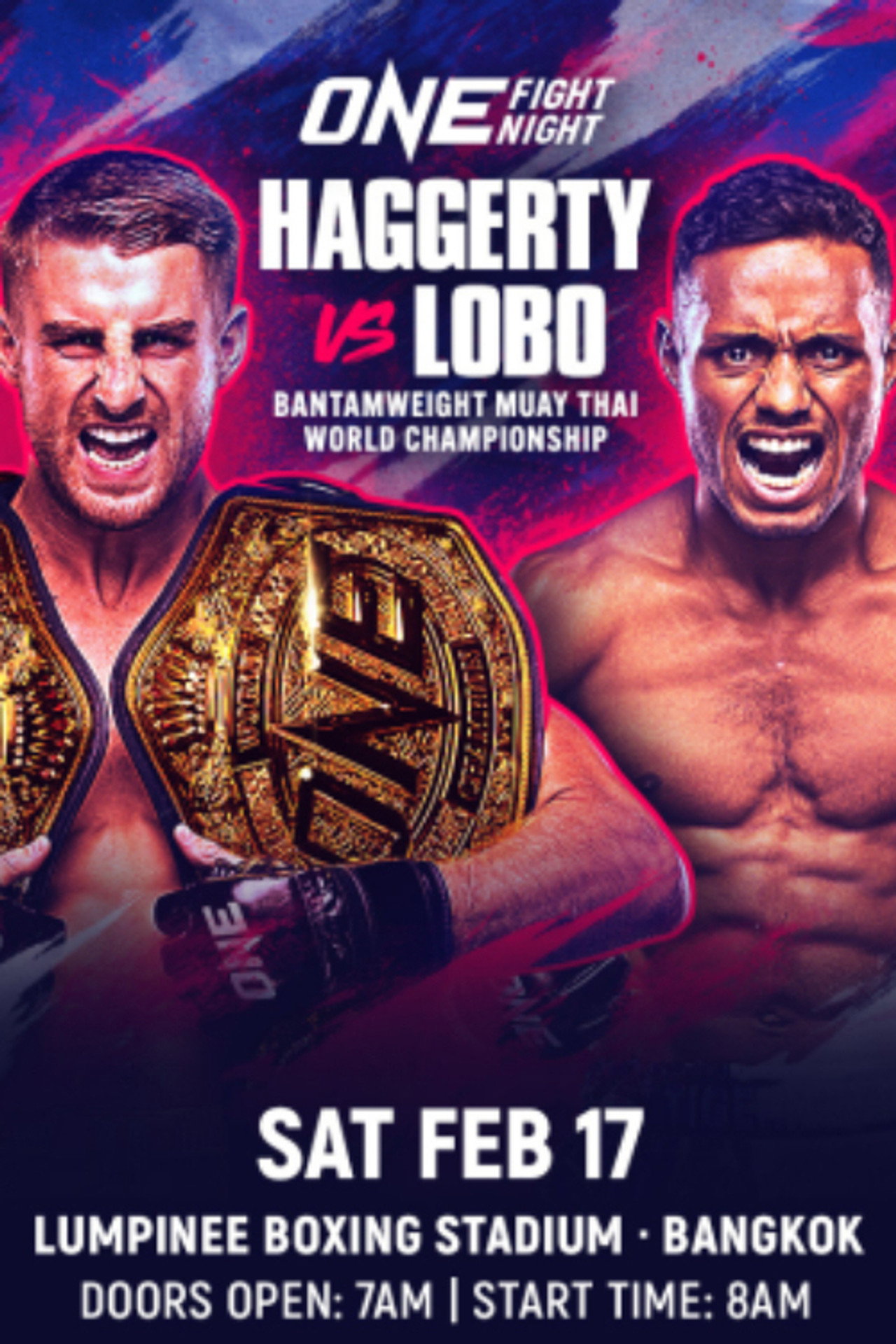 ONE Fight Night 19: Haggerty vs. Lobo filmaffisch