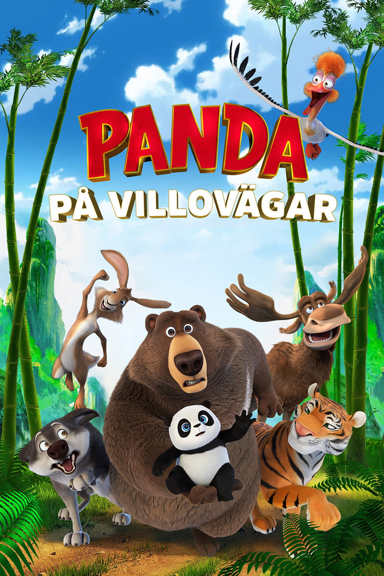 Panda på villovägar filmaffisch