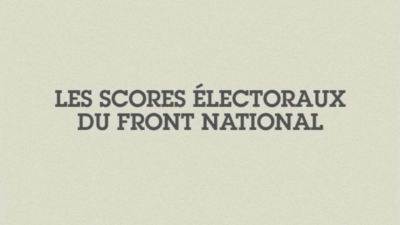 C/Data — Les scores électoraux du Front National