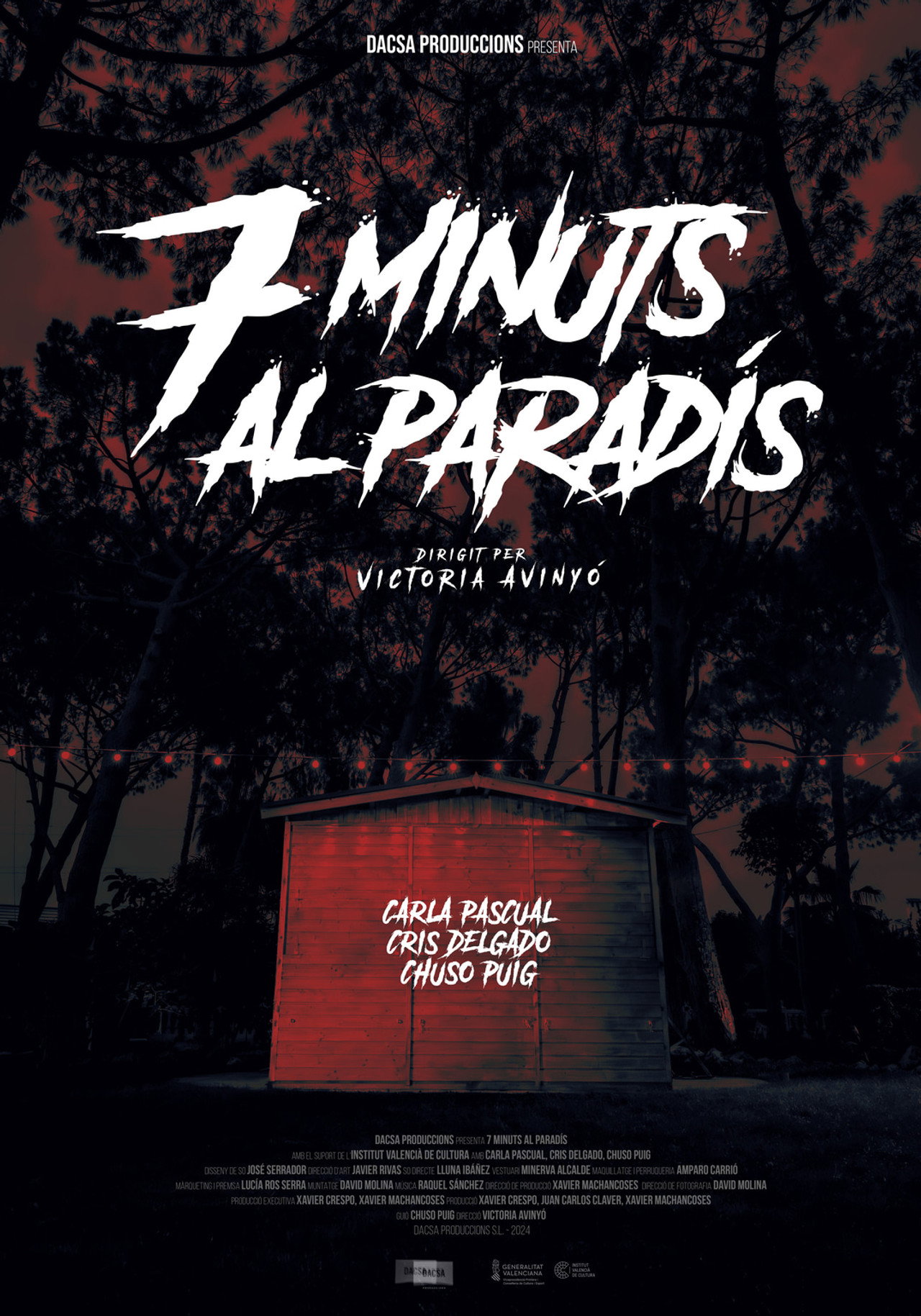 7 minuts al paradís filmaffisch
