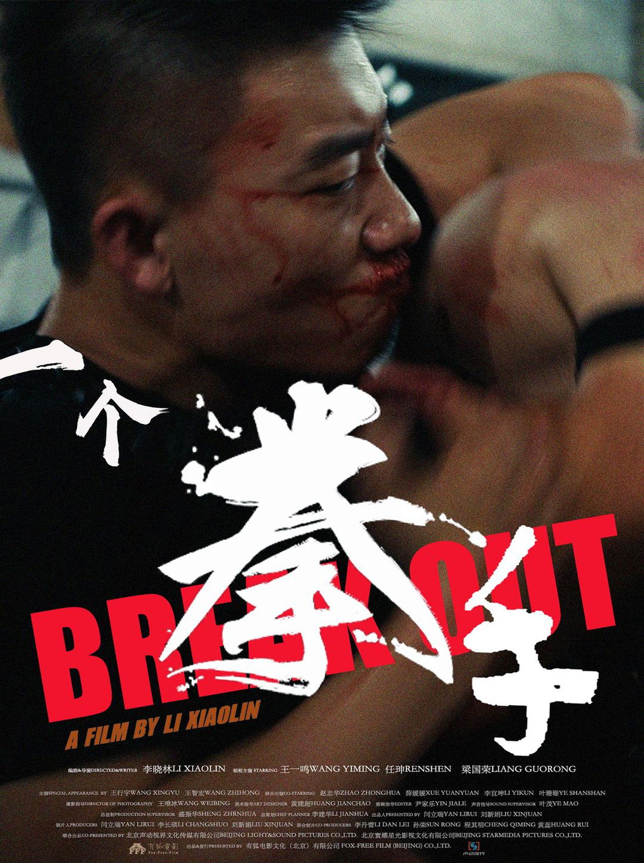 一个拳手 filmaffisch