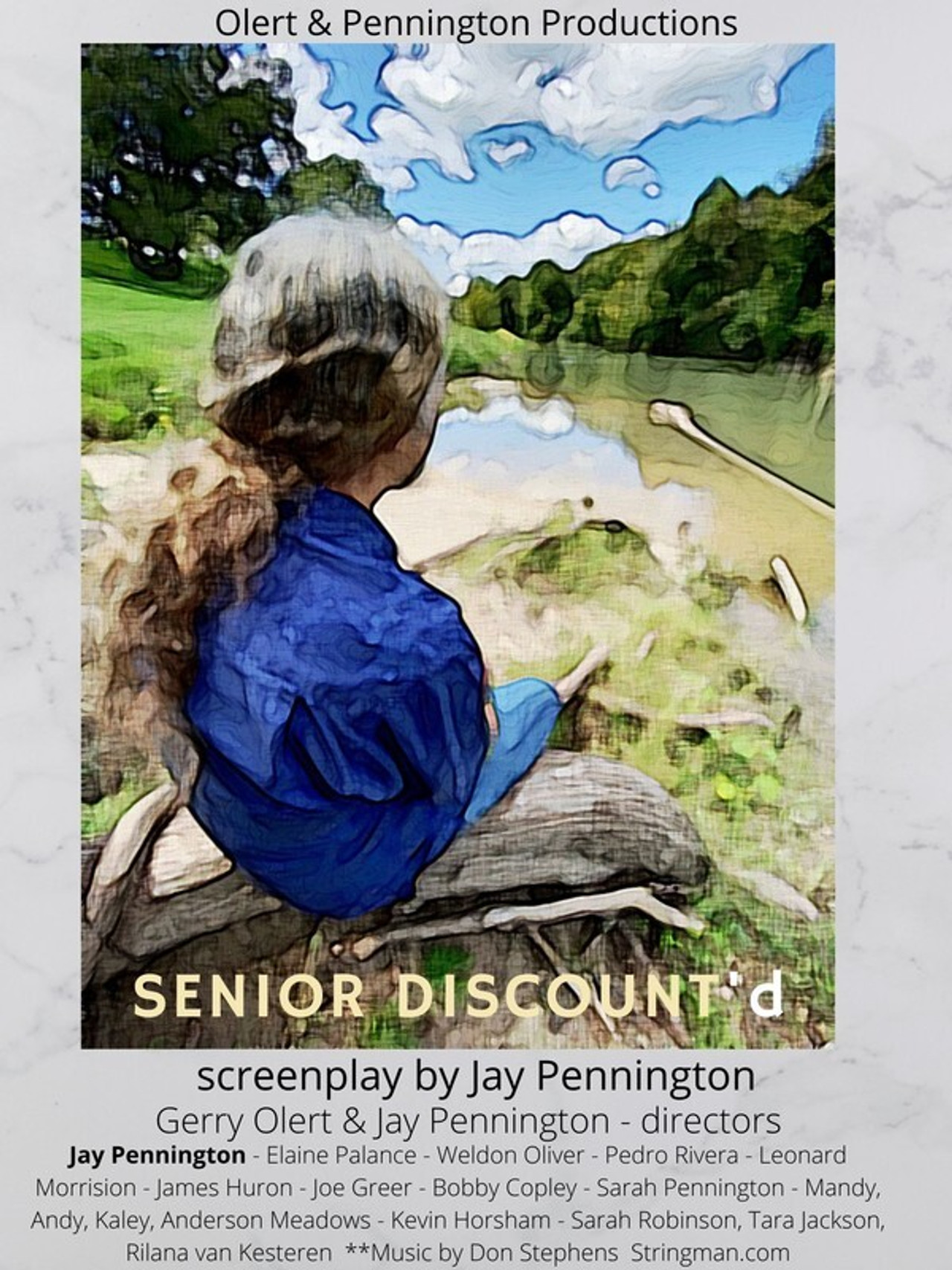 SENIOR DISCOUNT’d Backdrop