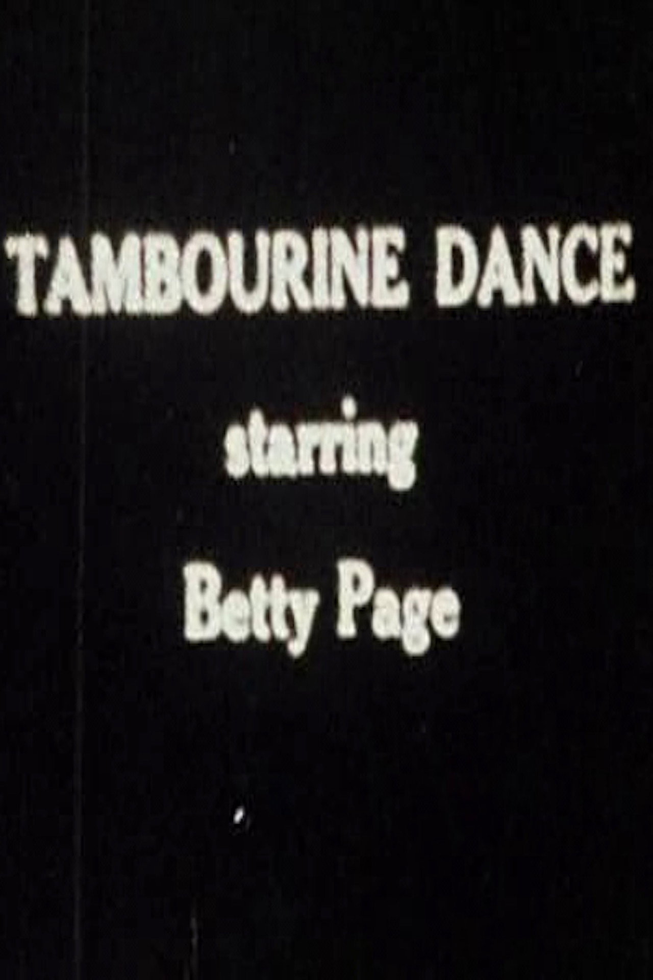 Tambourine Dance