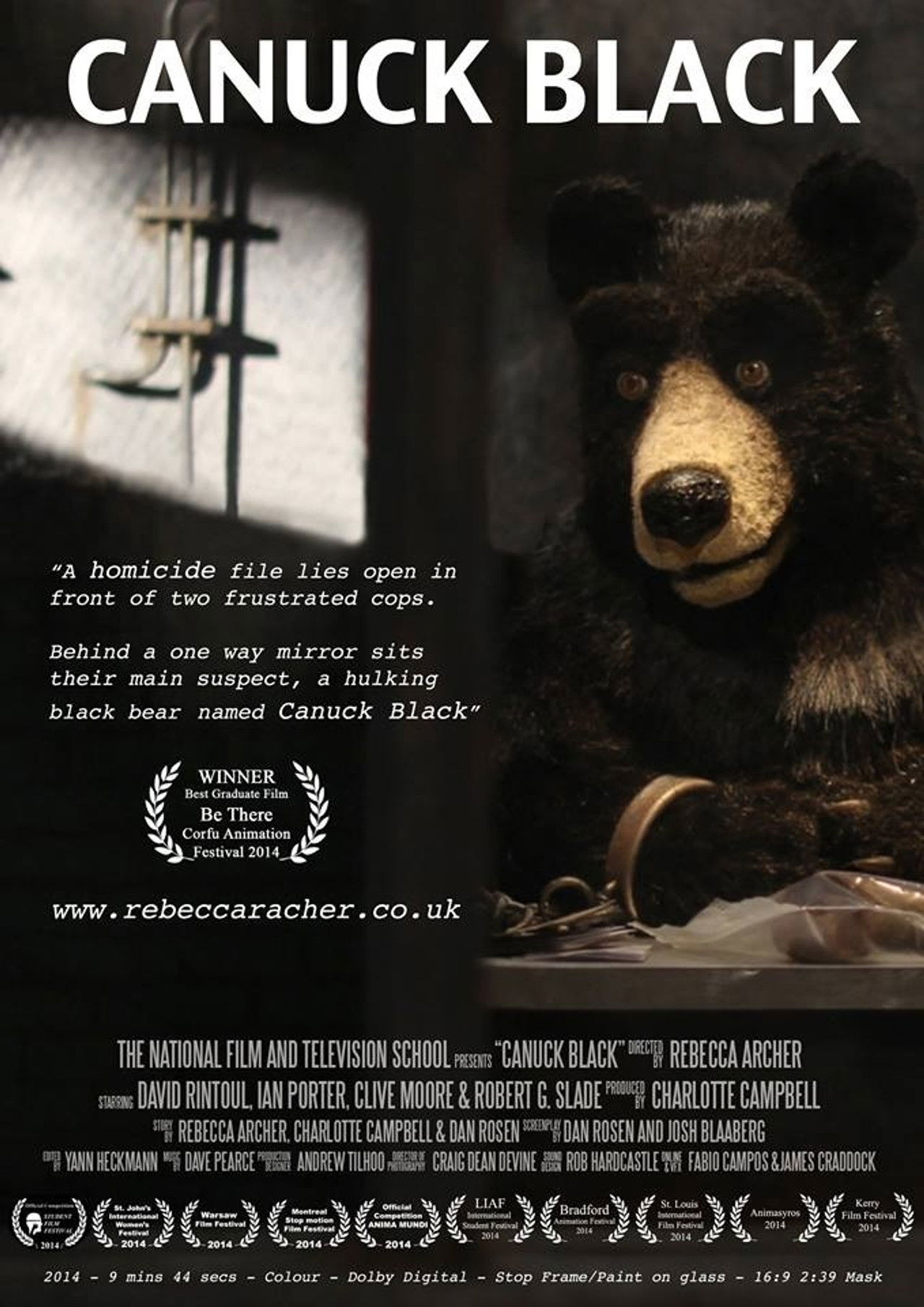 Canuck Black Backdrop