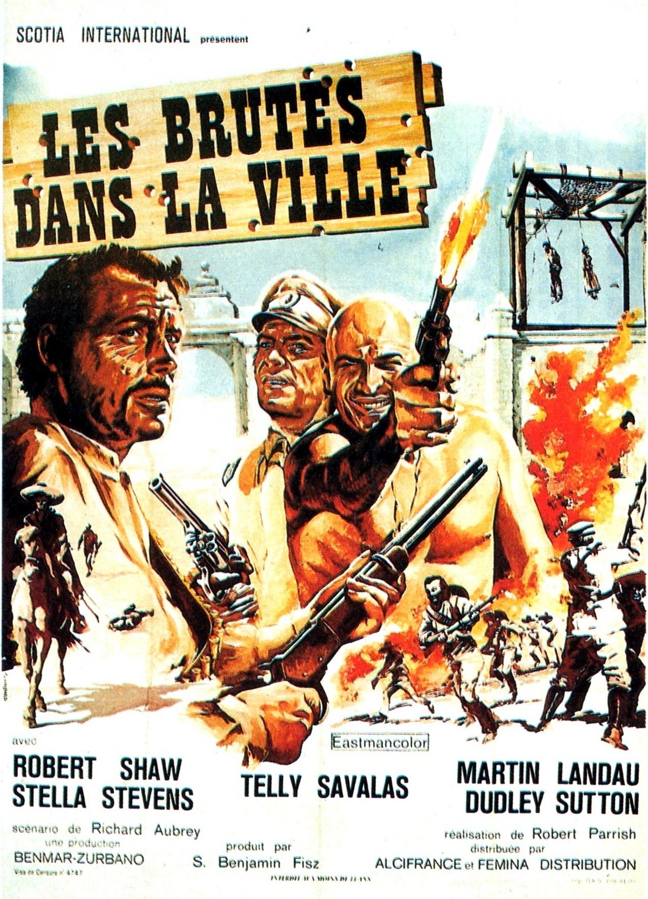 Les Brutes dans la Ville poster