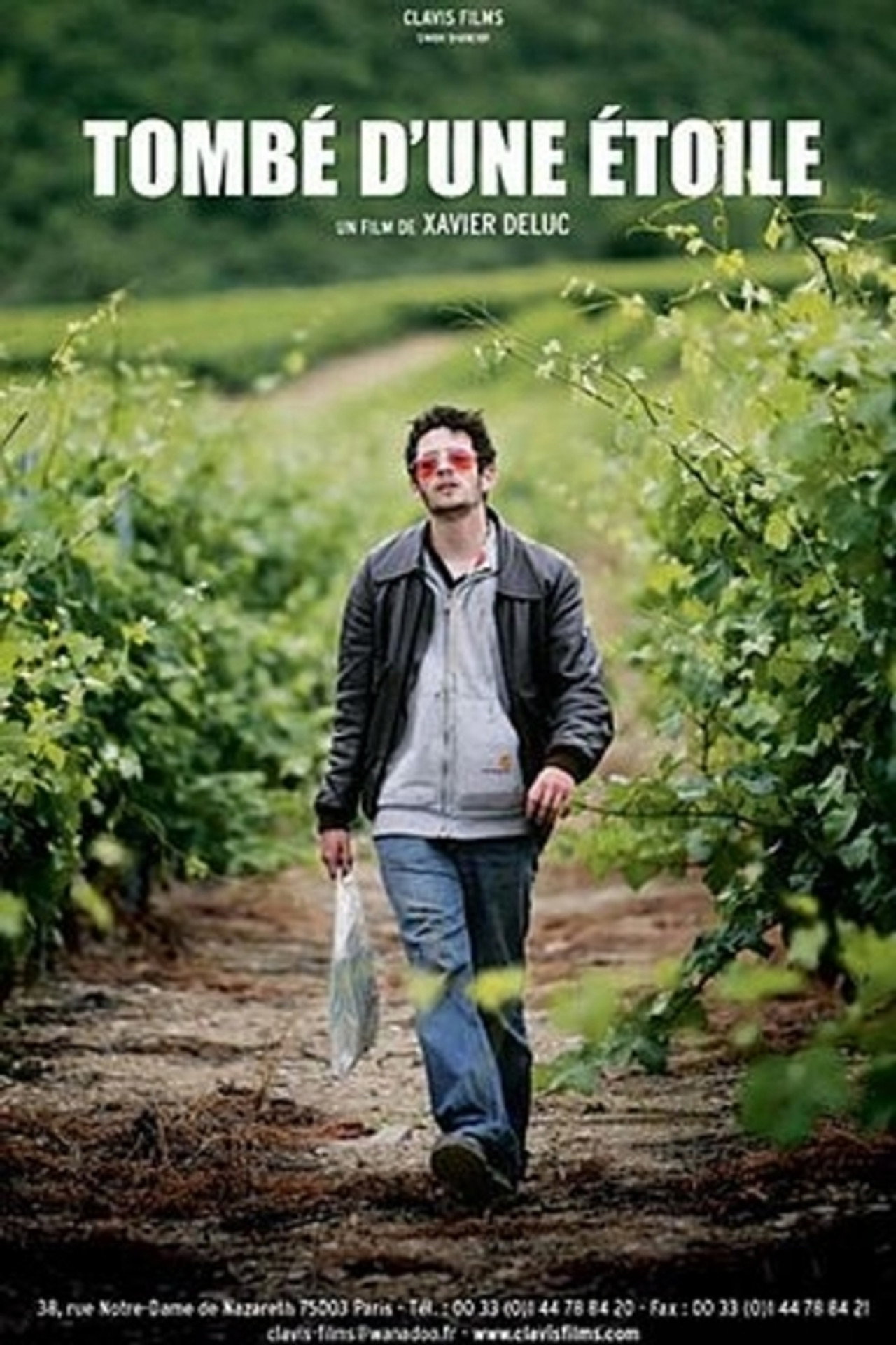 Tombé d'une étoile filmaffisch