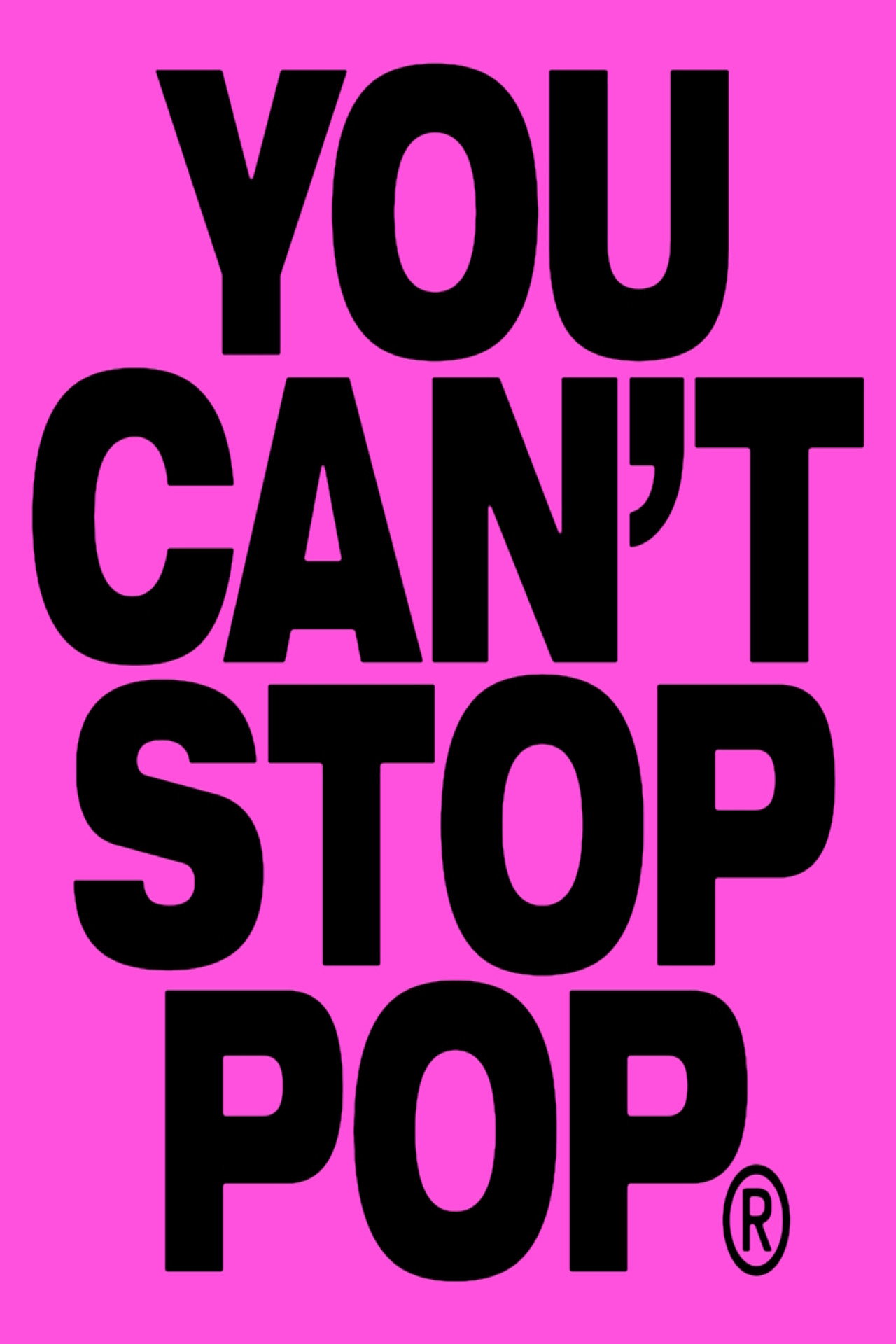 YOU CAN'T STOP POP filmaffisch