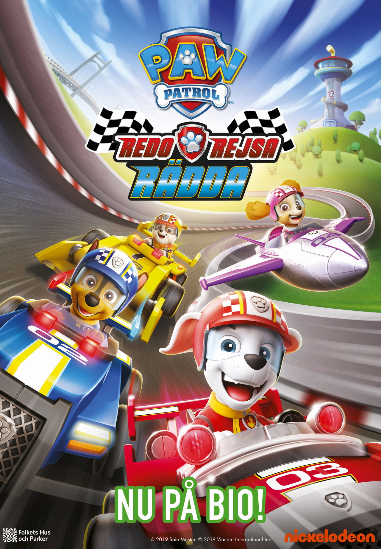 Paw Patrol: Redo, Rejsa, Rädda! filmaffisch