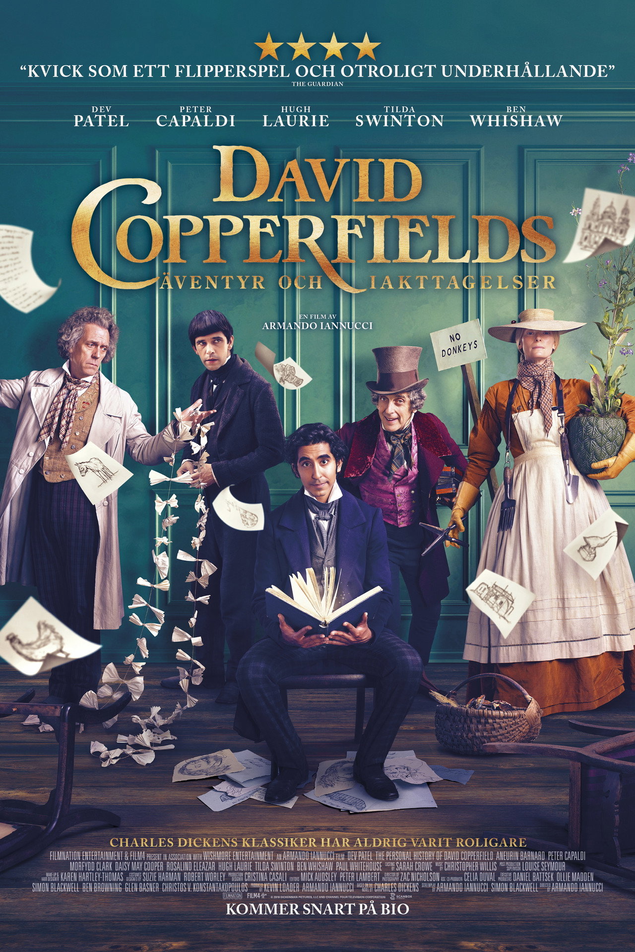 David Copperfields äventyr och iakttagelser filmaffisch