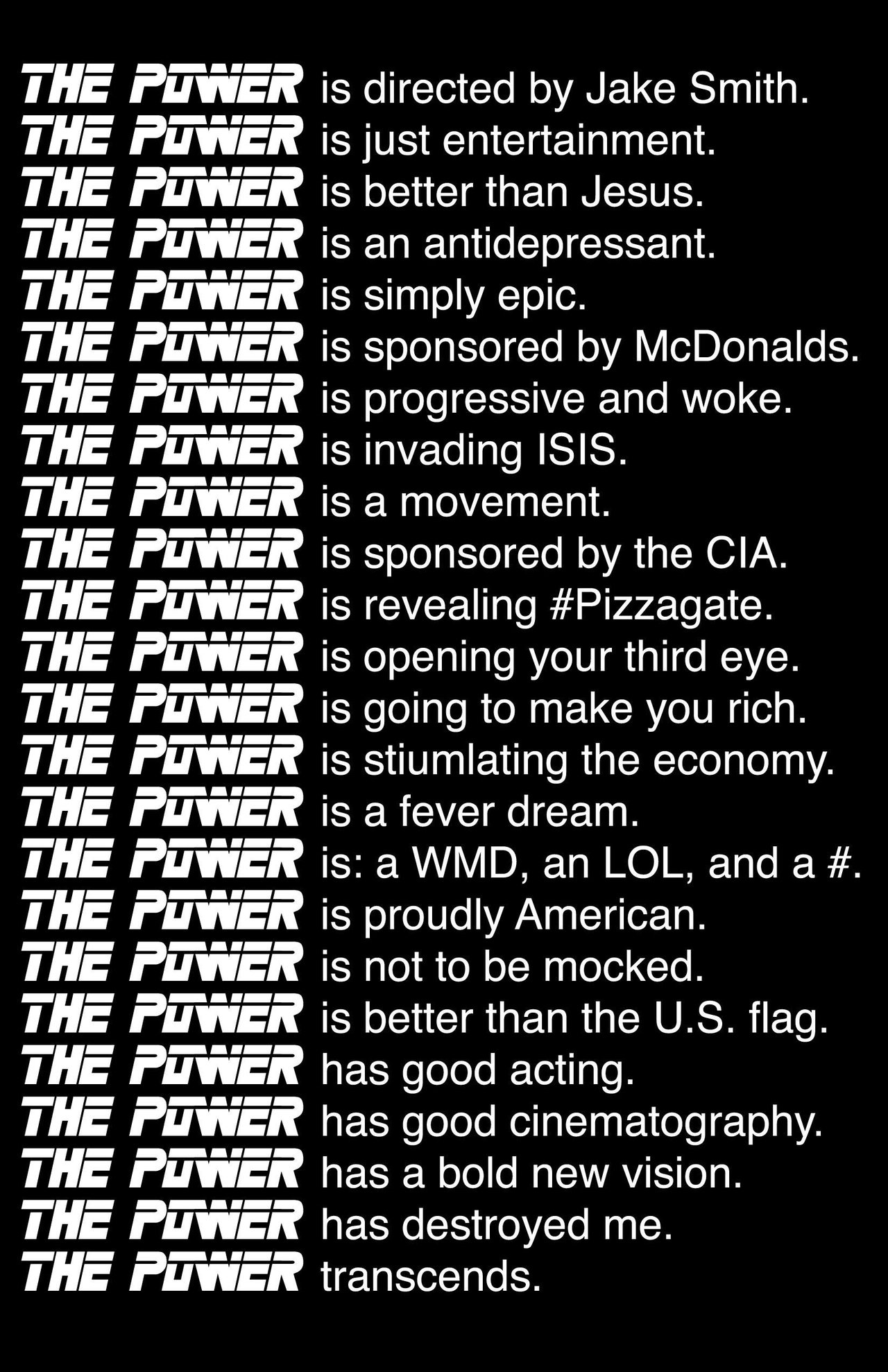 The Power The Power