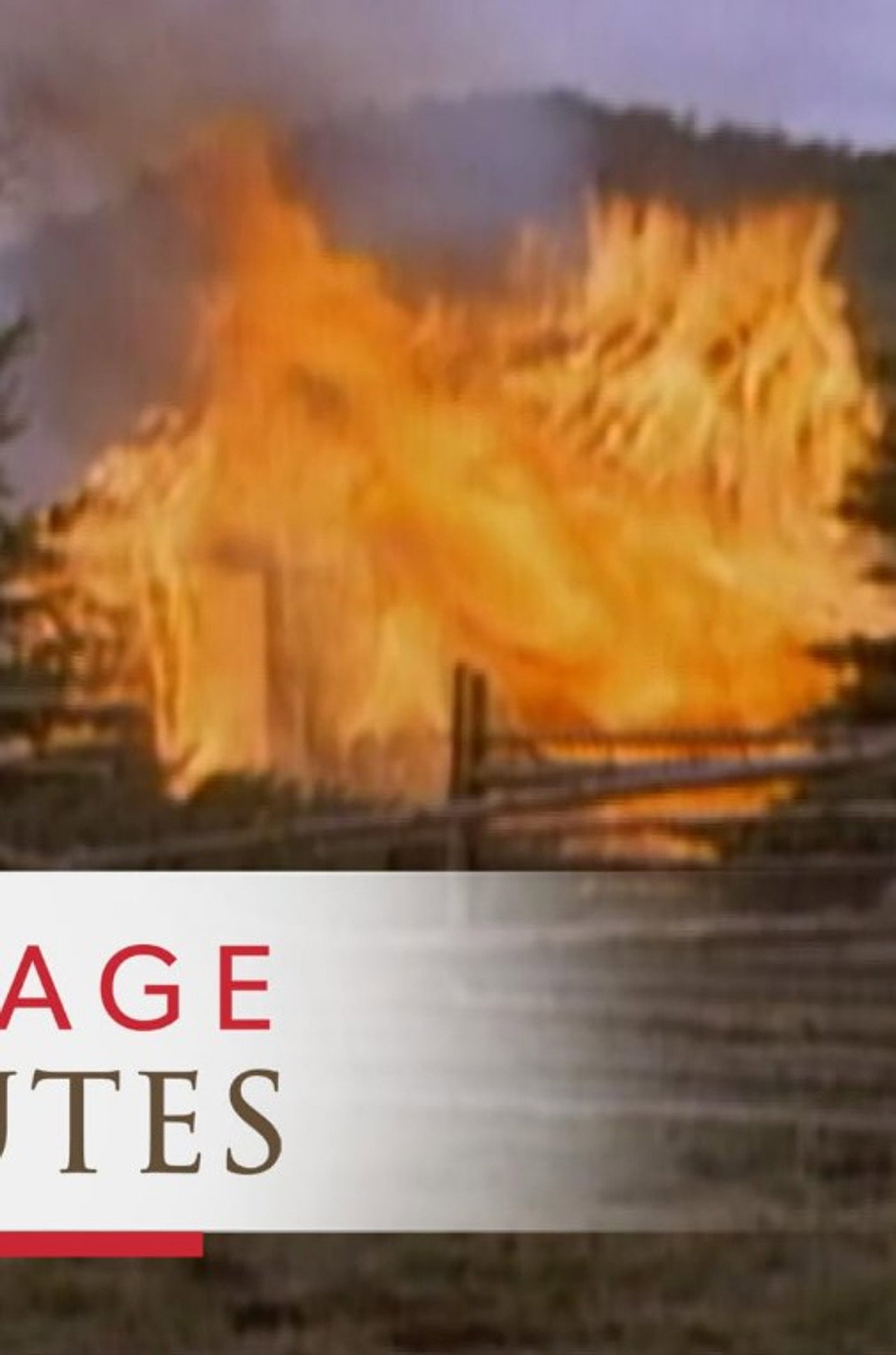 Heritage Minutes: Saguenay Fire Backdrop
