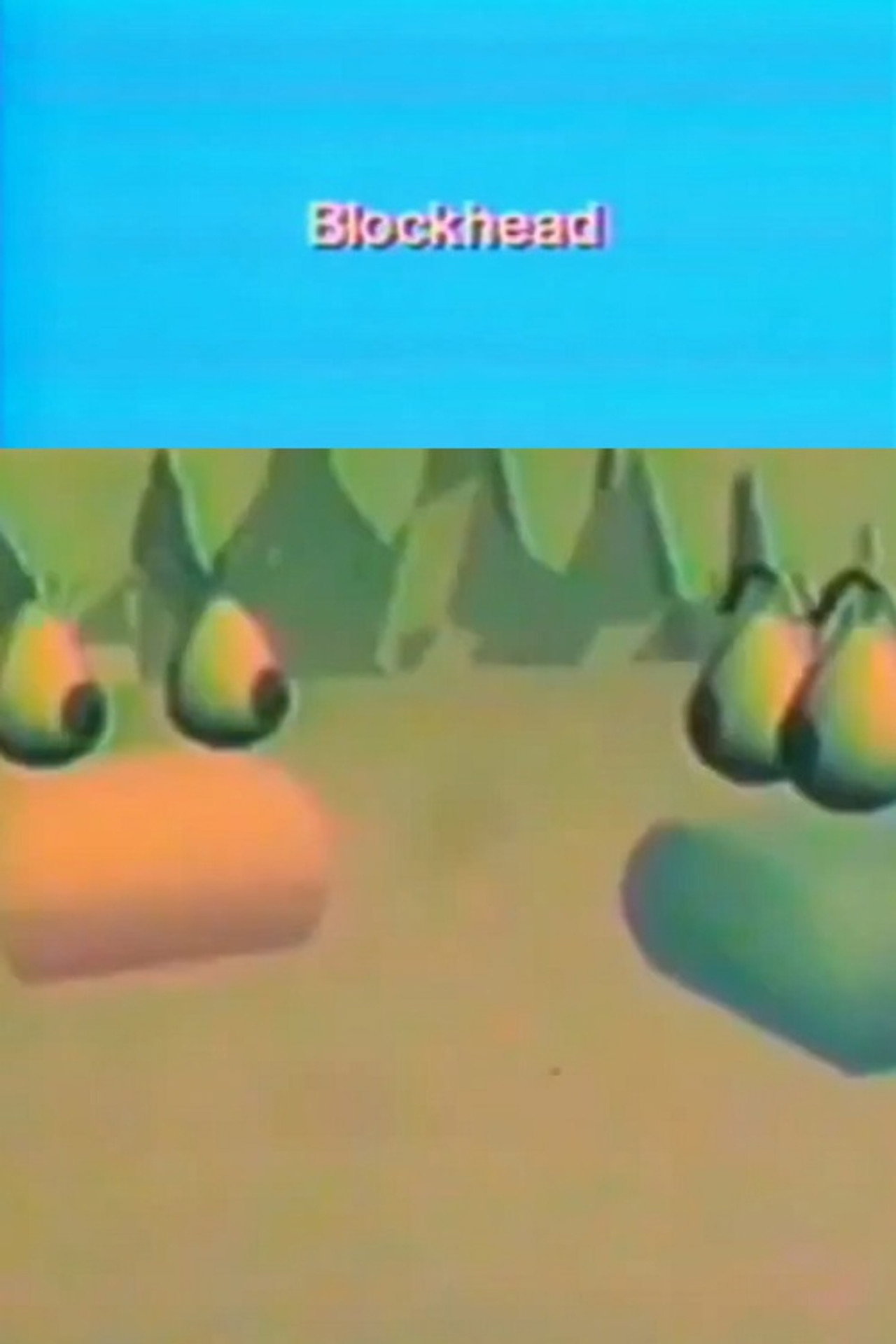 Blockhead Backdrop