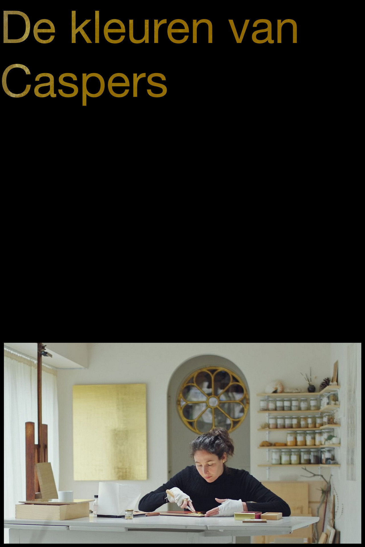 De kleuren van Caspers affisch