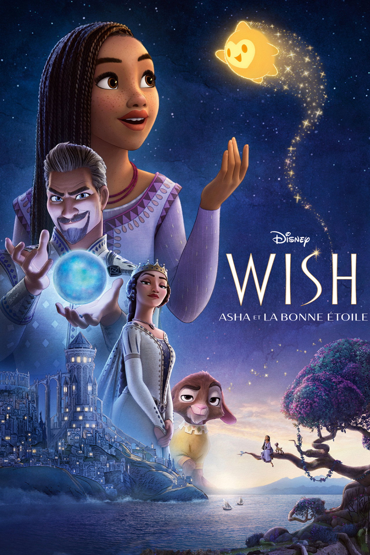 Wish : Asha et la bonne étoile poster