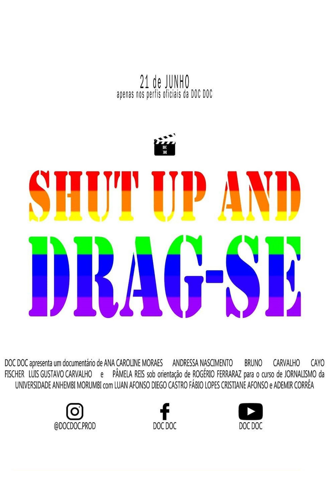 SHUT UP AND DRAG-SE Backdrop