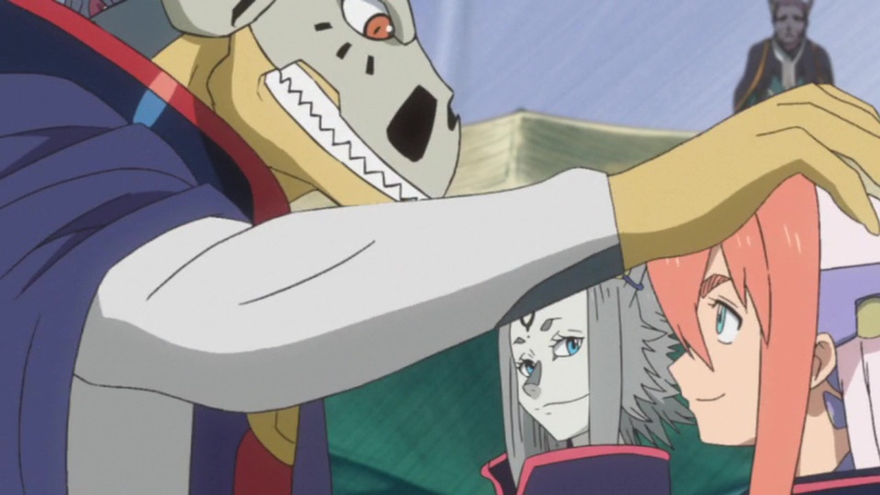 Tetsuwan Birdy Decode backdrop