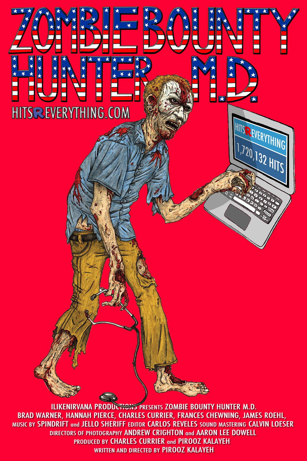 Zombie Bounty Hunter M.D. Backdrop