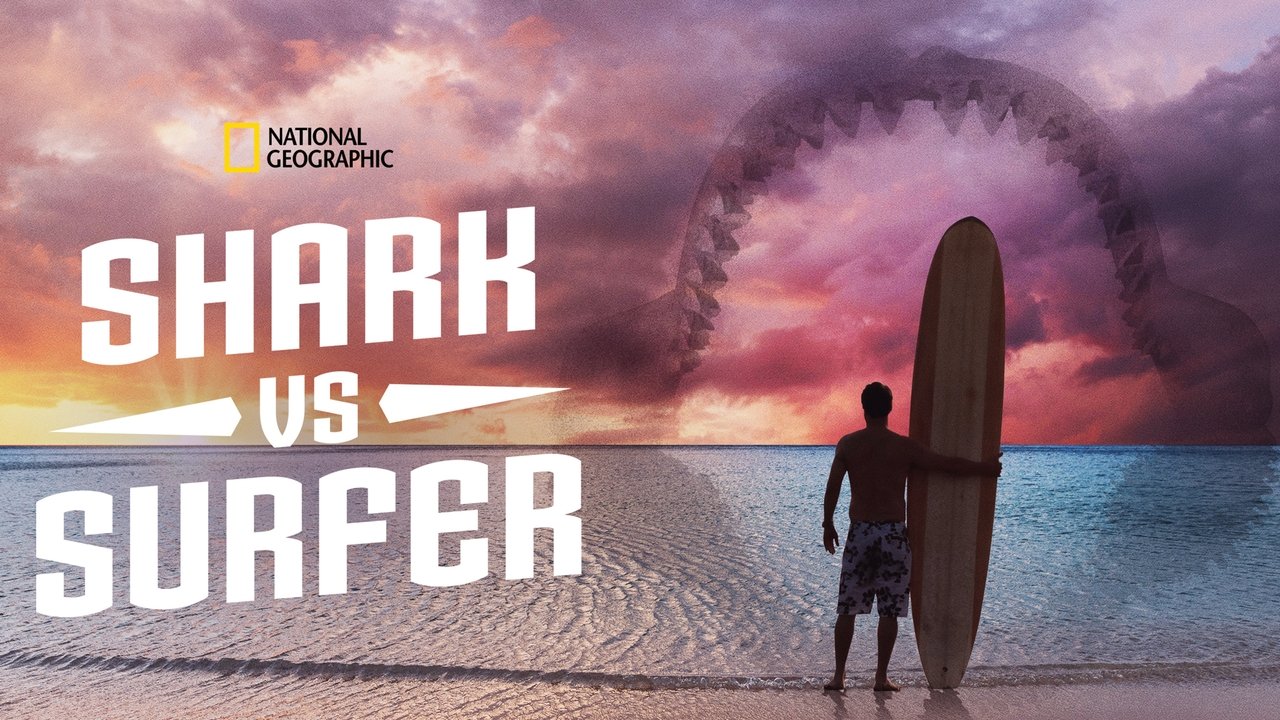 Shark vs. Surfer background