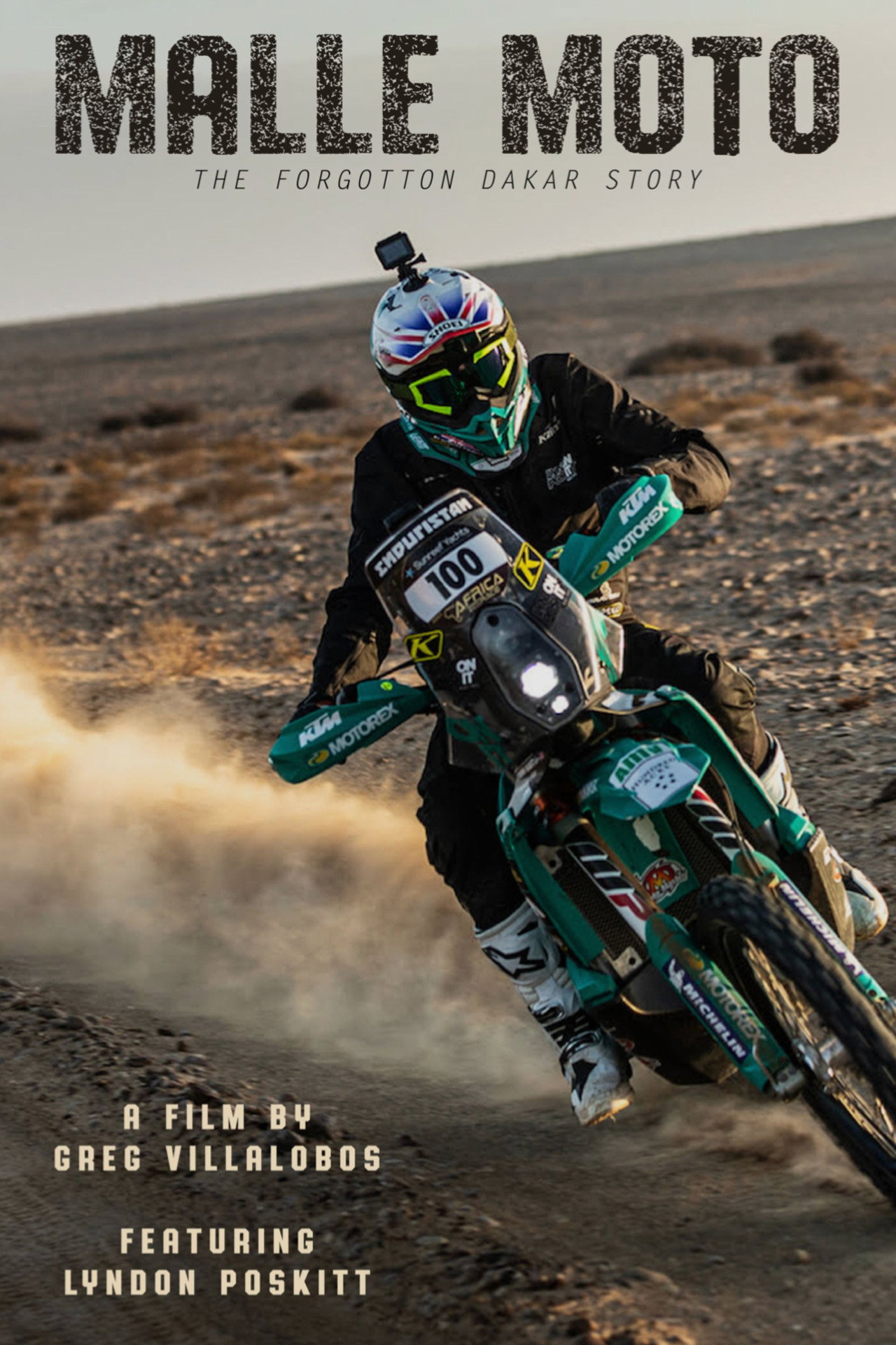 Malle Moto - The Forgotten Dakar Story filmaffisch