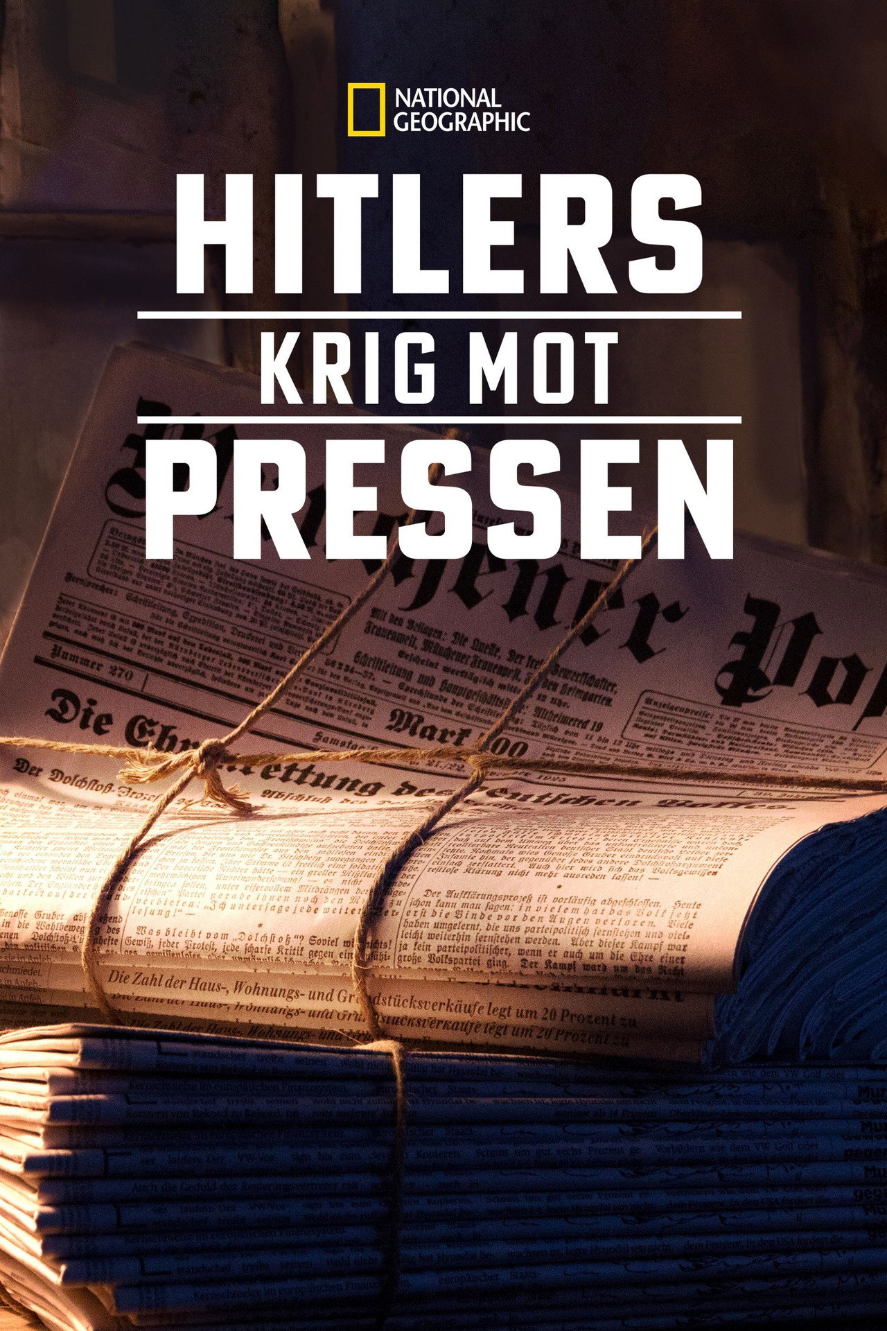 Hitlers krig mot pressen filmaffisch