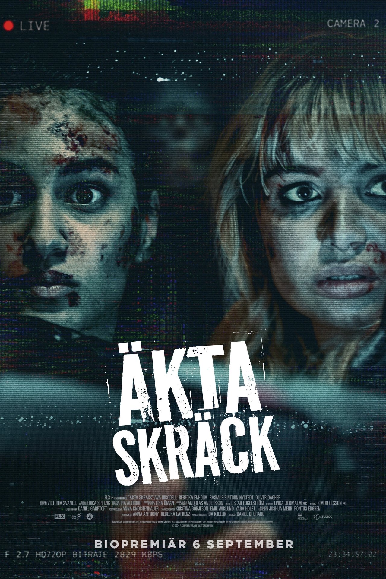 Äkta Skräck poster