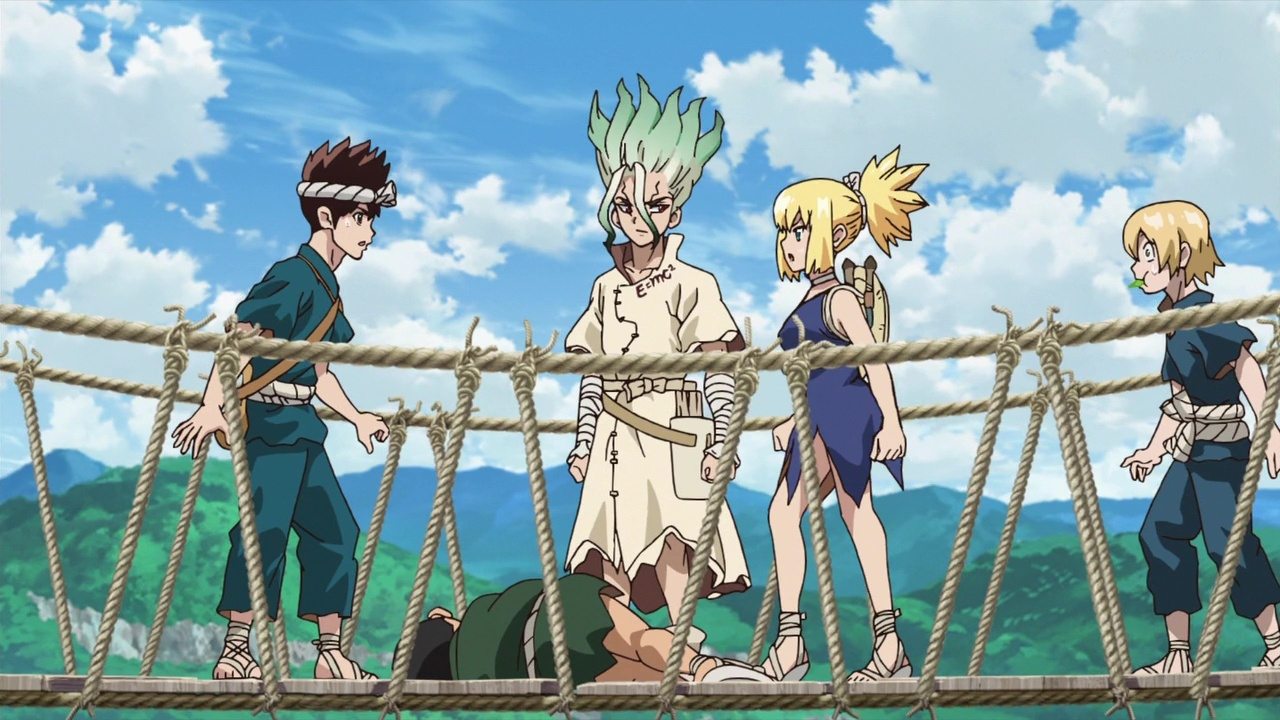 Dr. STONE - Season 1 Episode 13 : Masked Warrior