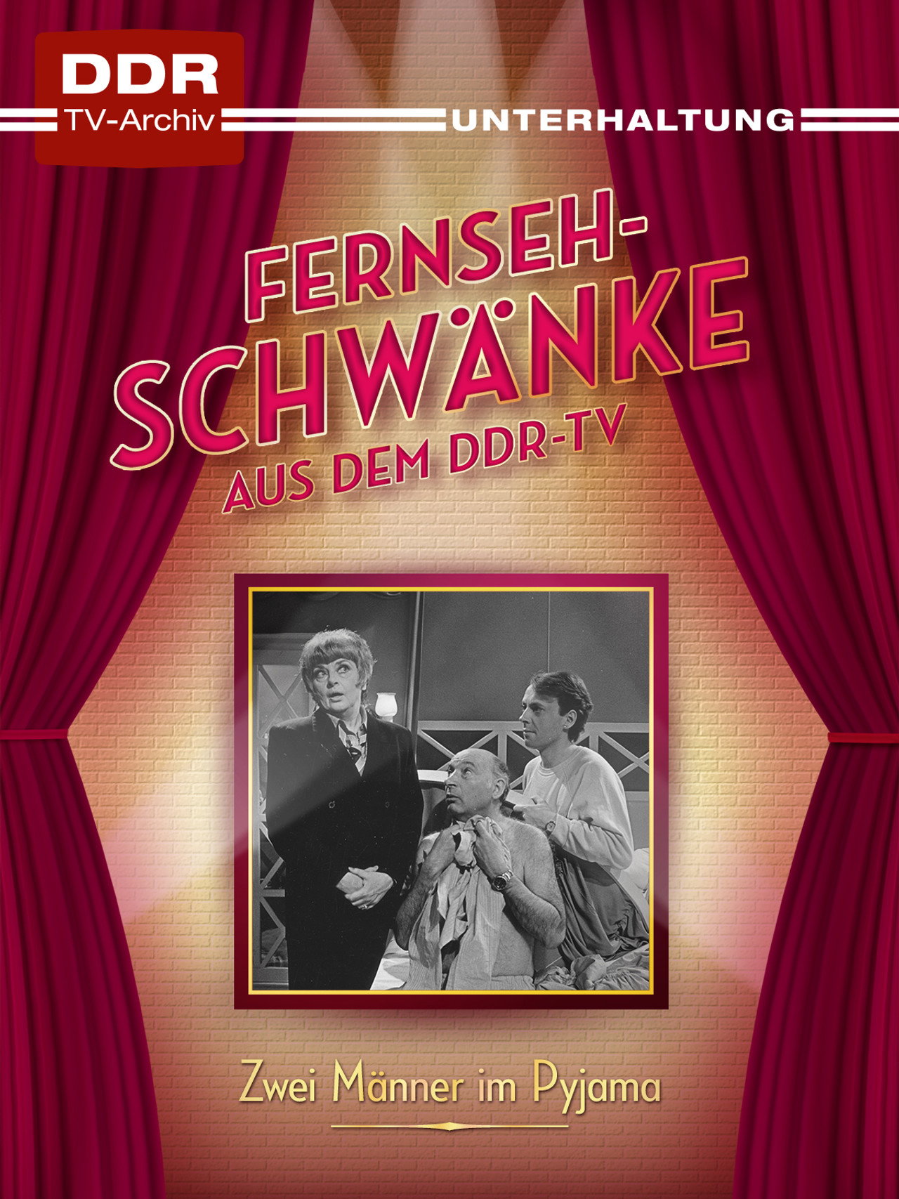 Zwei Männer im Pyjama Backdrop
