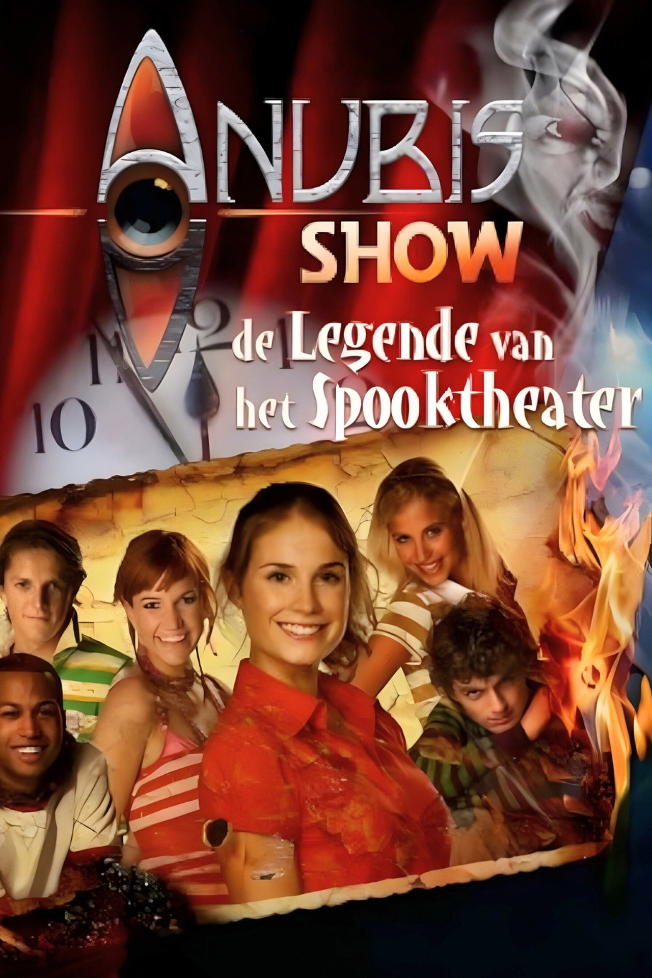 Het Huis Anubis Show: The Legend Of The Haunted Theater Backdrop