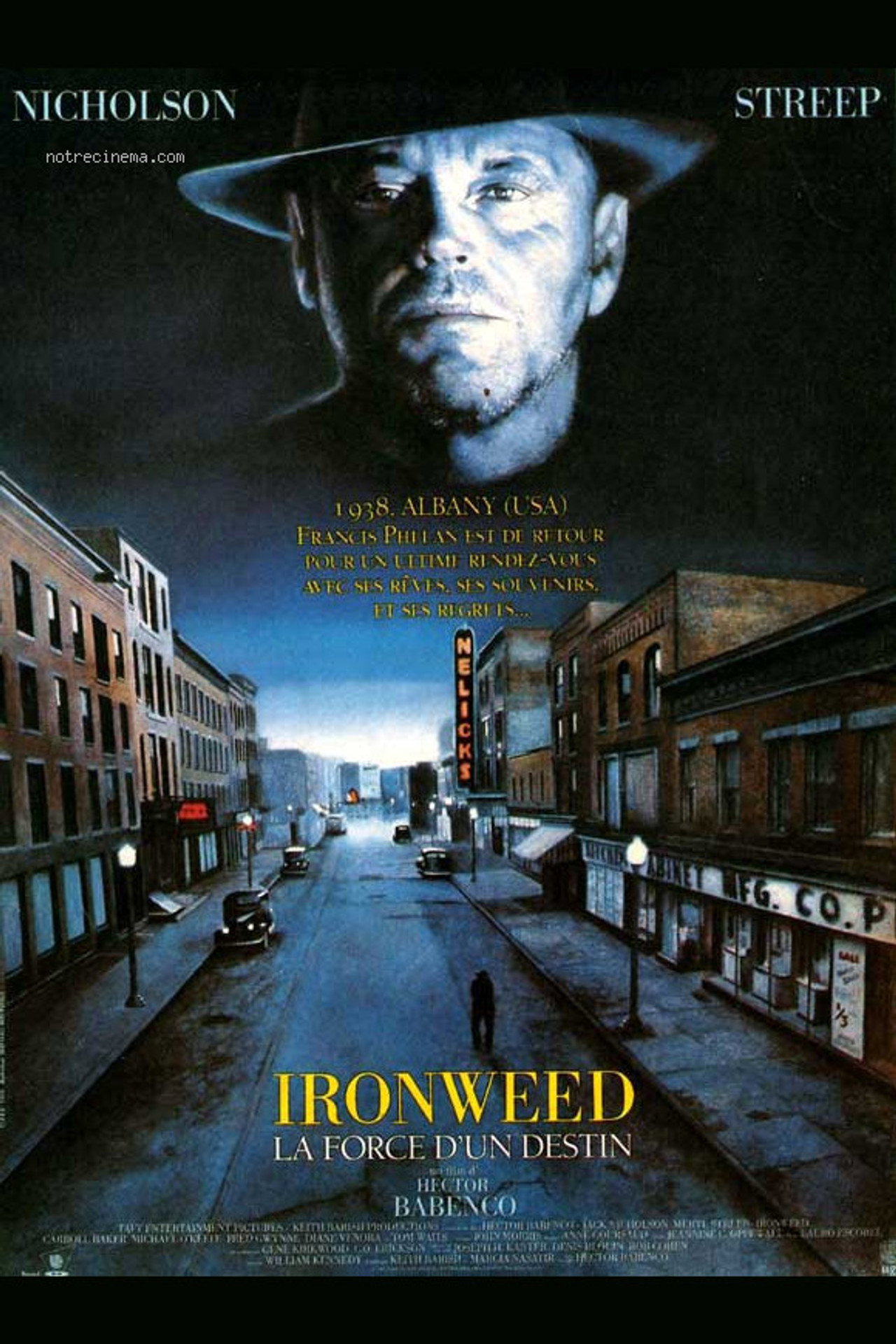 Ironweed : La force d'un destin poster