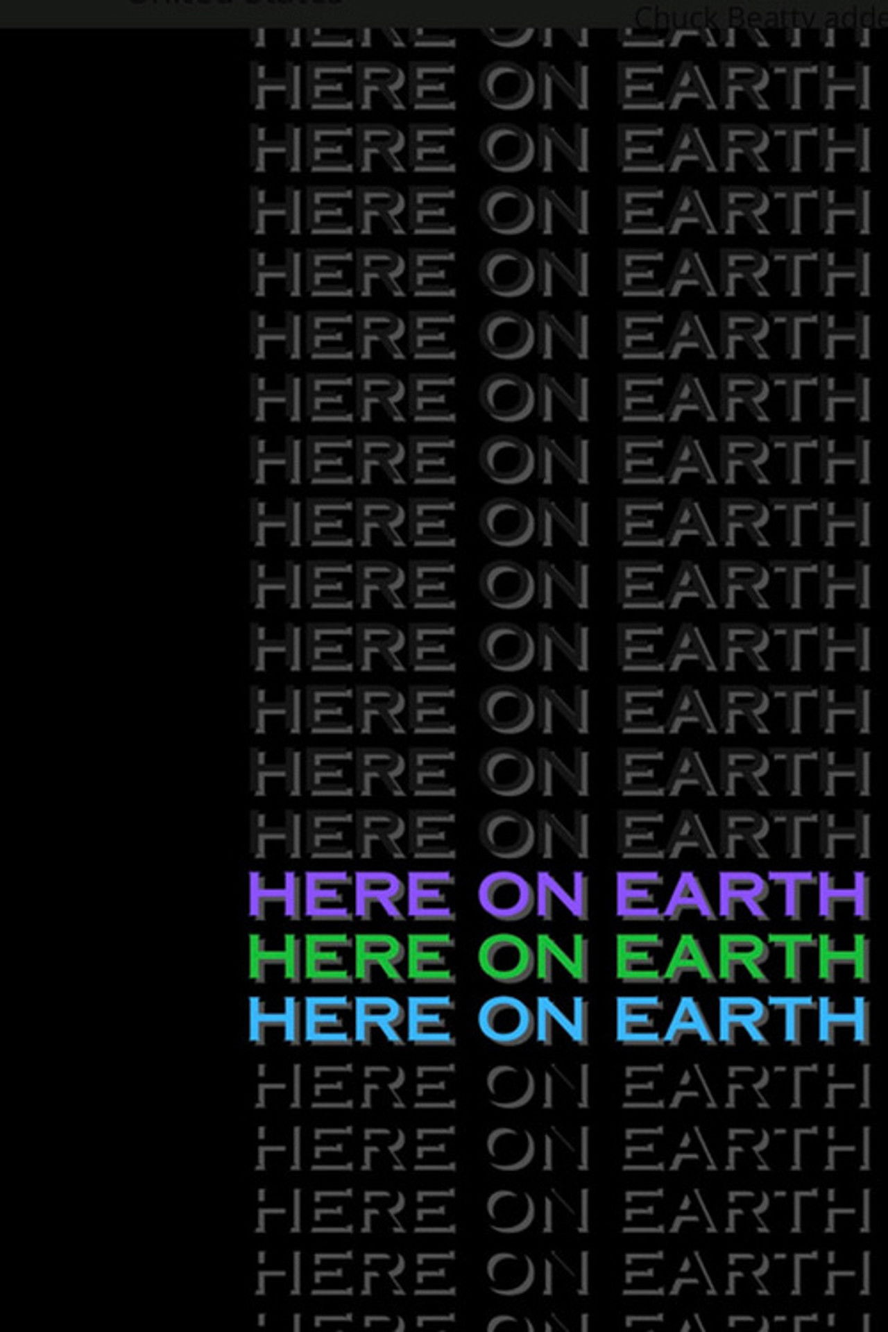 Here on Earth Backdrop