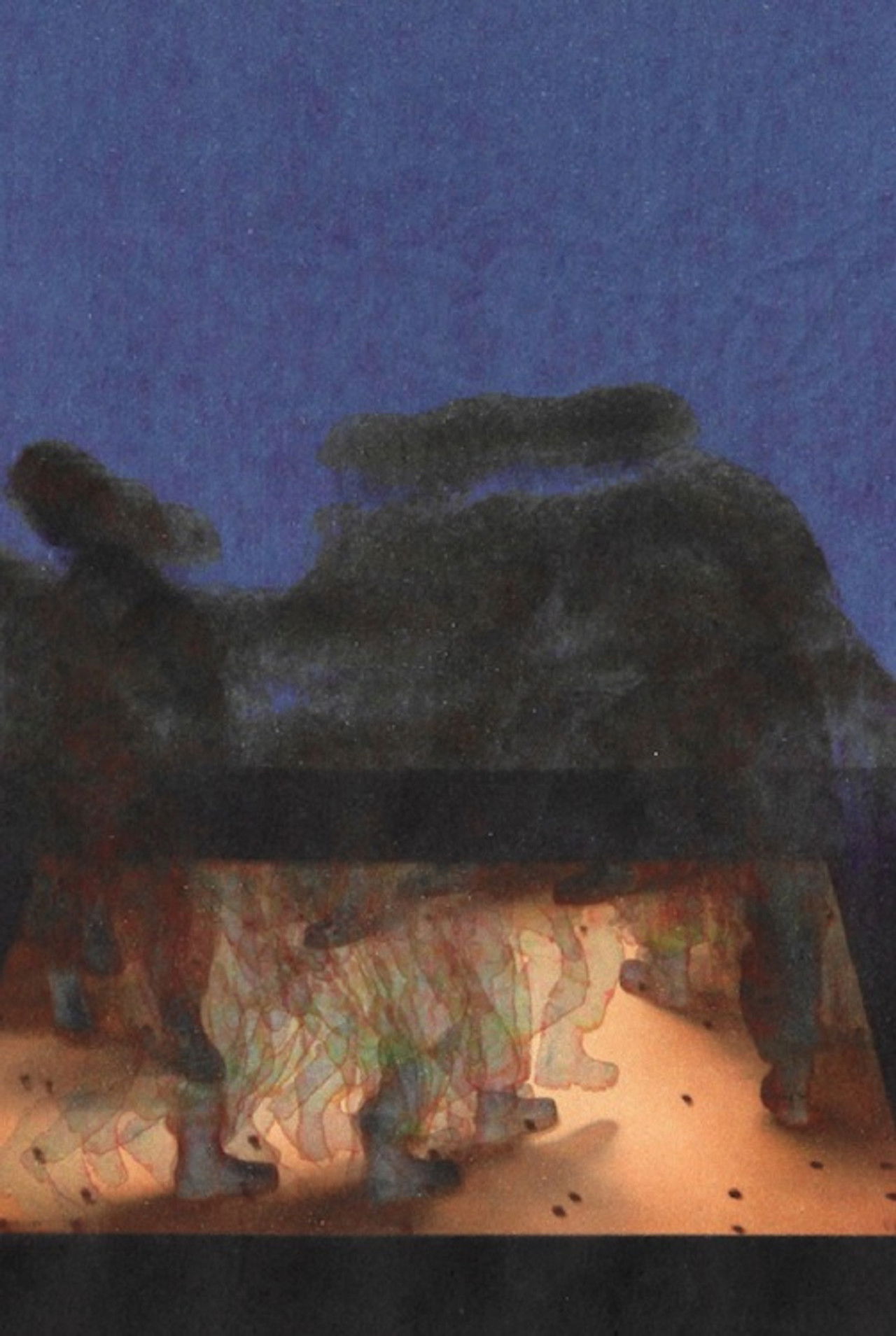 The Exhausted Backdrop