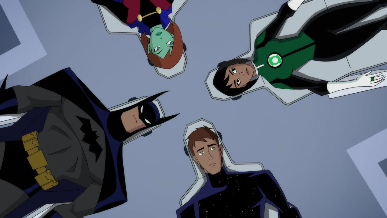 Justice League vs. the Fatal Five background 46